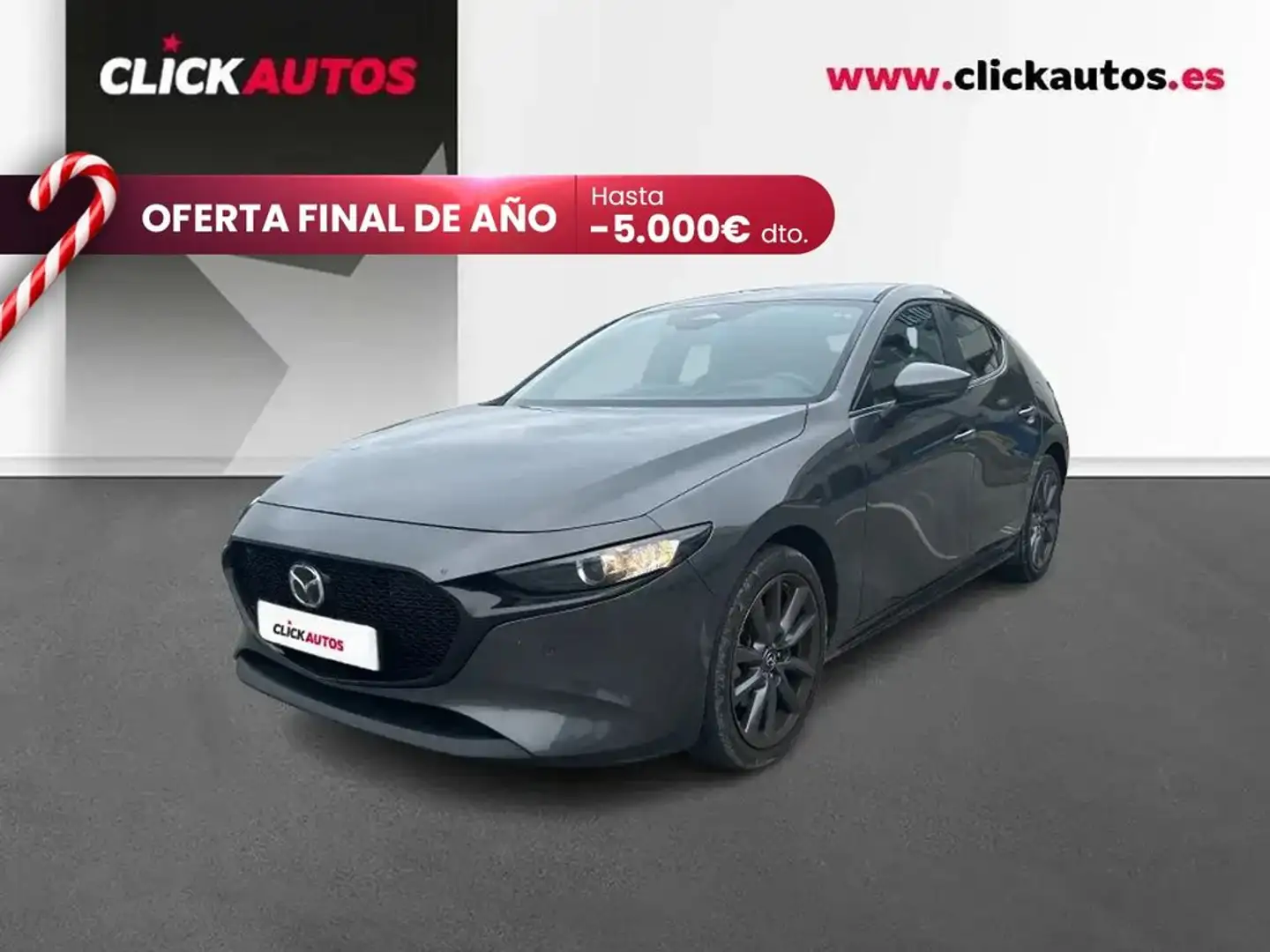 Mazda 3 2.5 e-Skyactiv G 140CV MHEV Centre Line Gris - 1