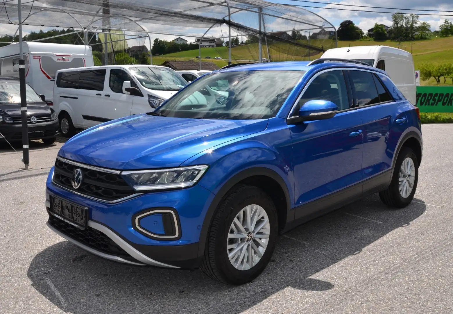 Volkswagen T-Roc T-Roc 2.0TDI Life DSG LED VIRTUAL STANDHEIZUNG ACC Blau - 2