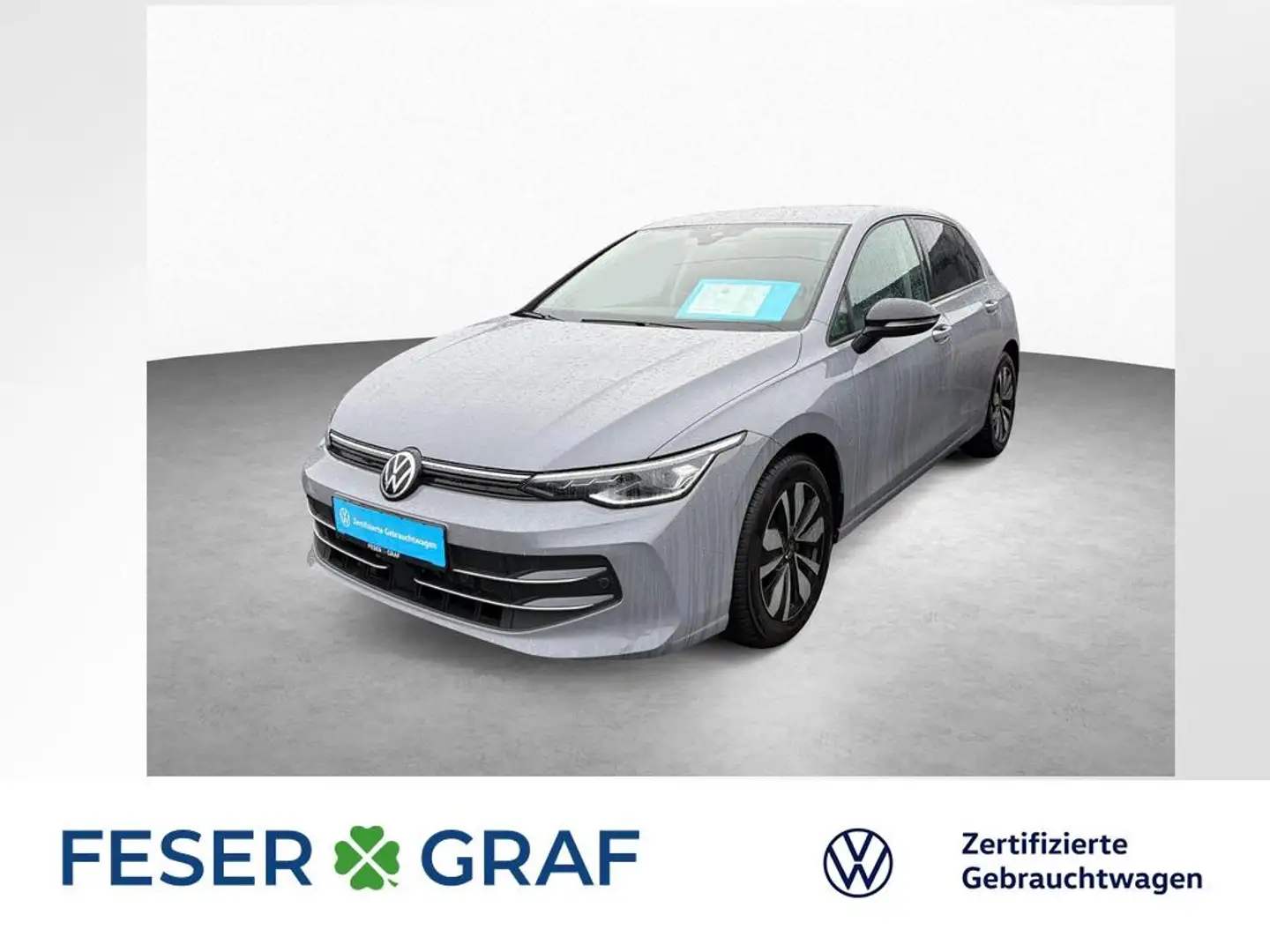 Volkswagen Golf VIII 1.5 TSI GOAL LED+ NAVI APP ACC GJR Grau - 1