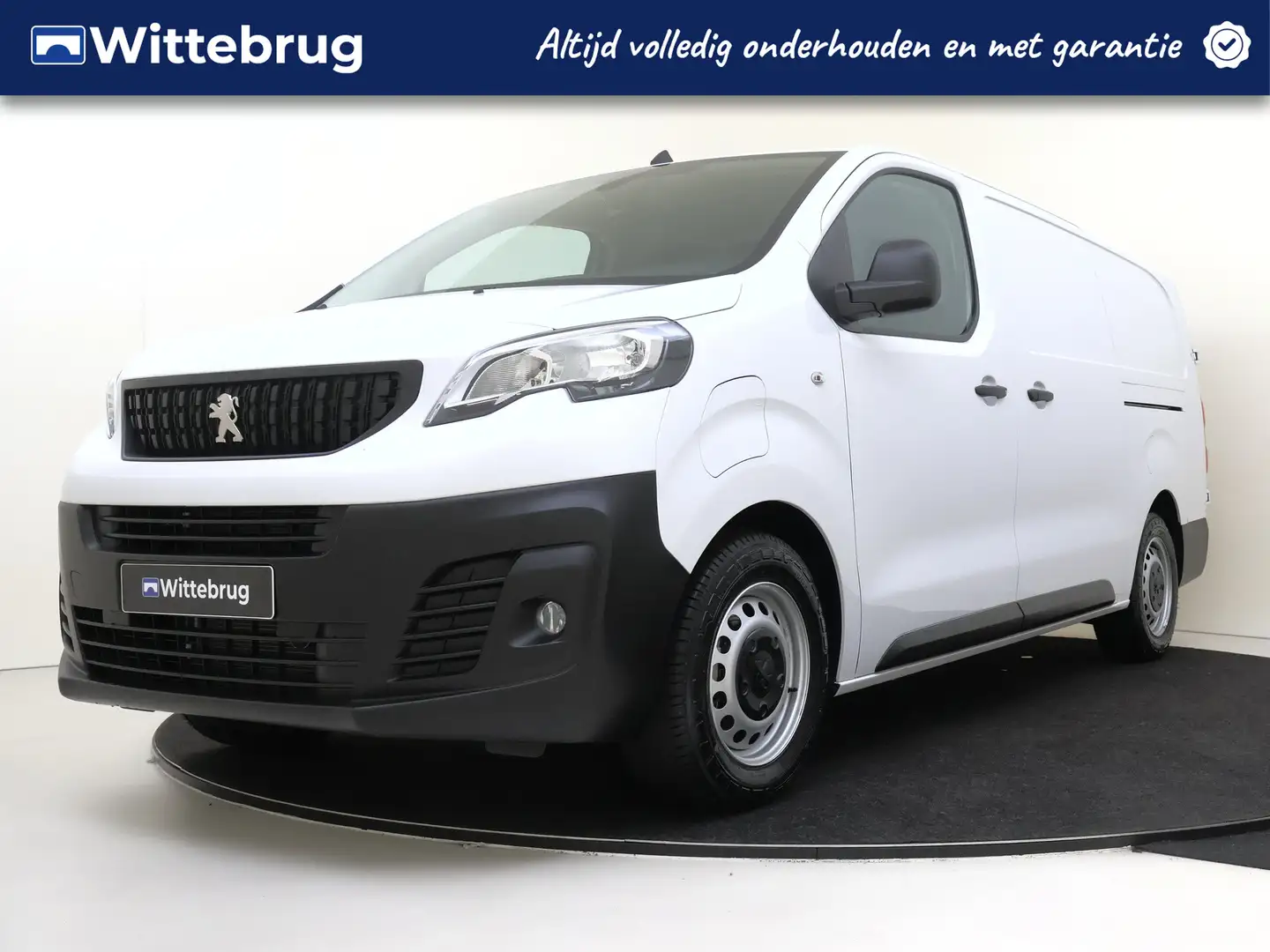 Peugeot e-Expert EV 136PK L3 75 kWh 3 Zits | Parkeerhulp | Laadvloe Biały - 1