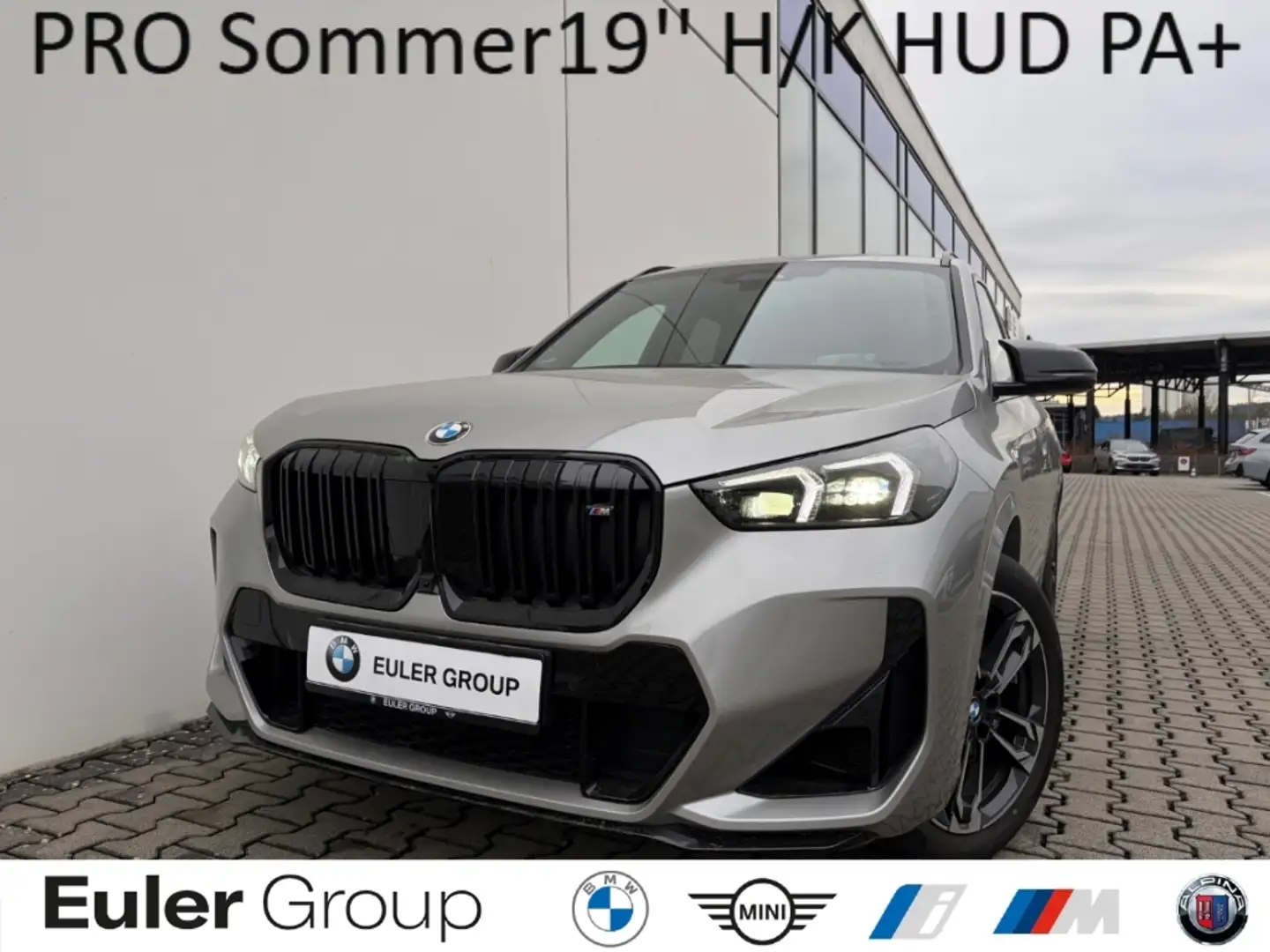 BMW X1 M35iA PRO Sommer19'' H/K HUD PA+ DaProf Ad-M-Fahrw Silber - 1