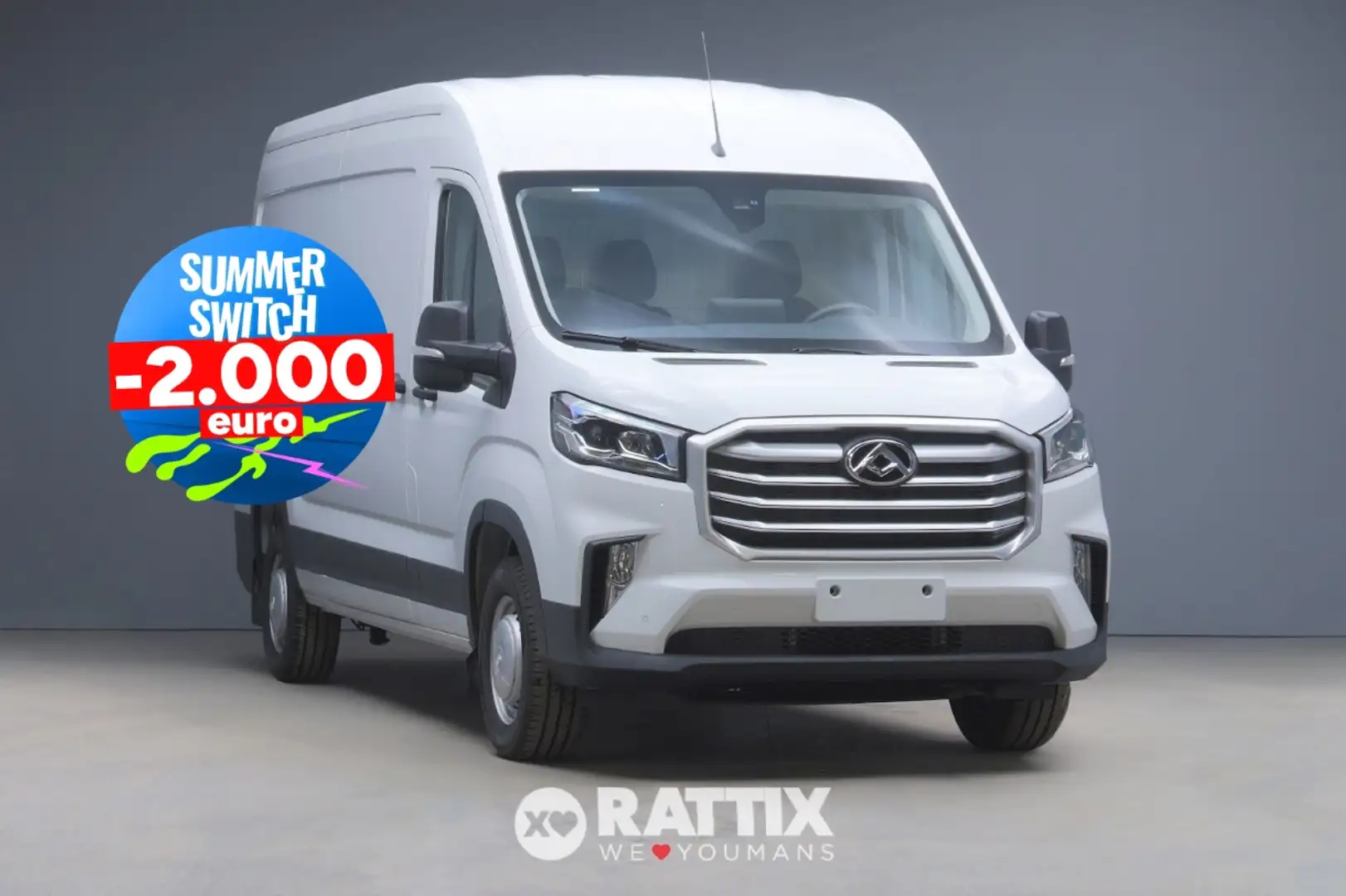 Maxus Deliver 9 VAN 2.0 CRDI 150CV RWD L3H2 + Pack 2 IVA ESCLUSA Blanco - 1