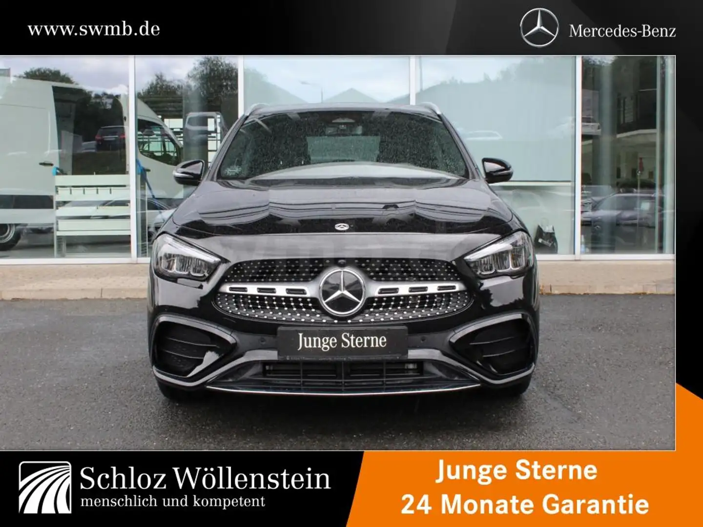 Mercedes-Benz GLA 200 d AMG/LED/AHK/DISTRONIC/KeylessGO/RfCam Schwarz - 2
