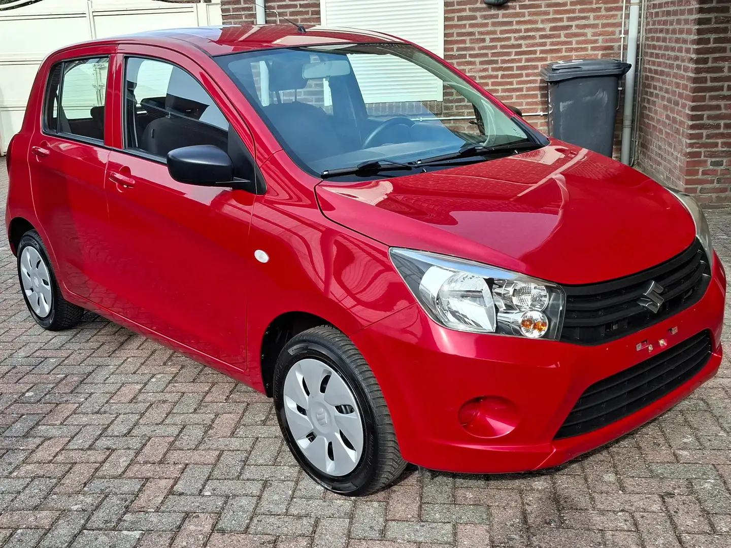 Suzuki Celerio Automaat-Airco-2015 Topstaat Rood - 2