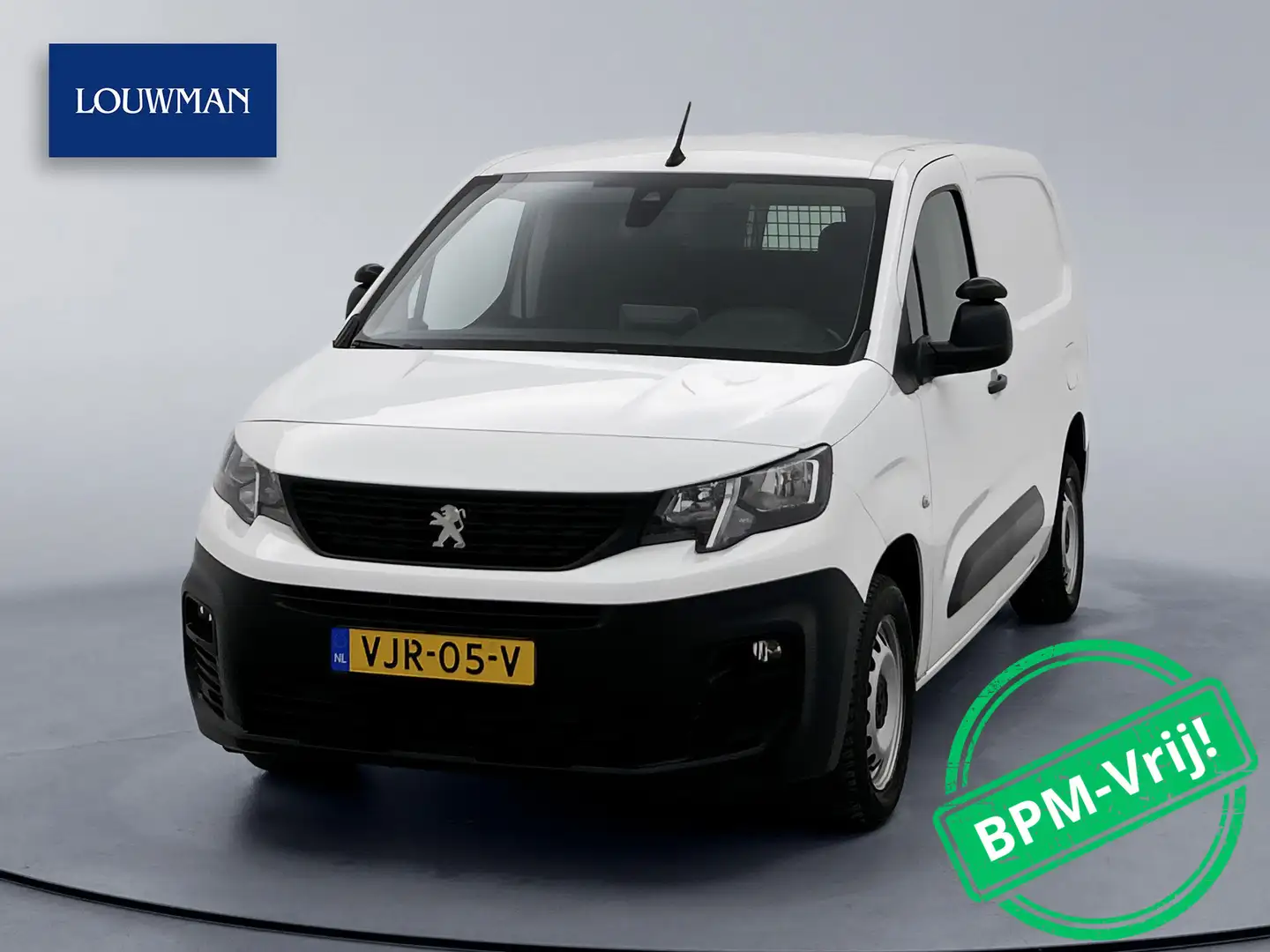 Peugeot Partner 1.5 BlueHDI Premium L2 Long Navigatie Achteruitrij Blanco - 1