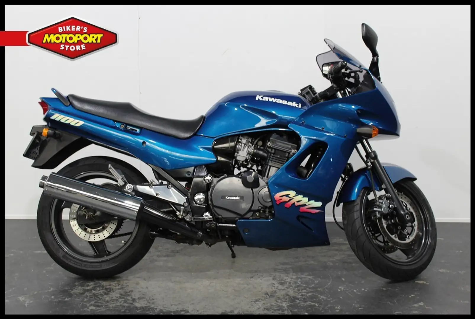 Kawasaki GPZ 1100 Bleu - 1
