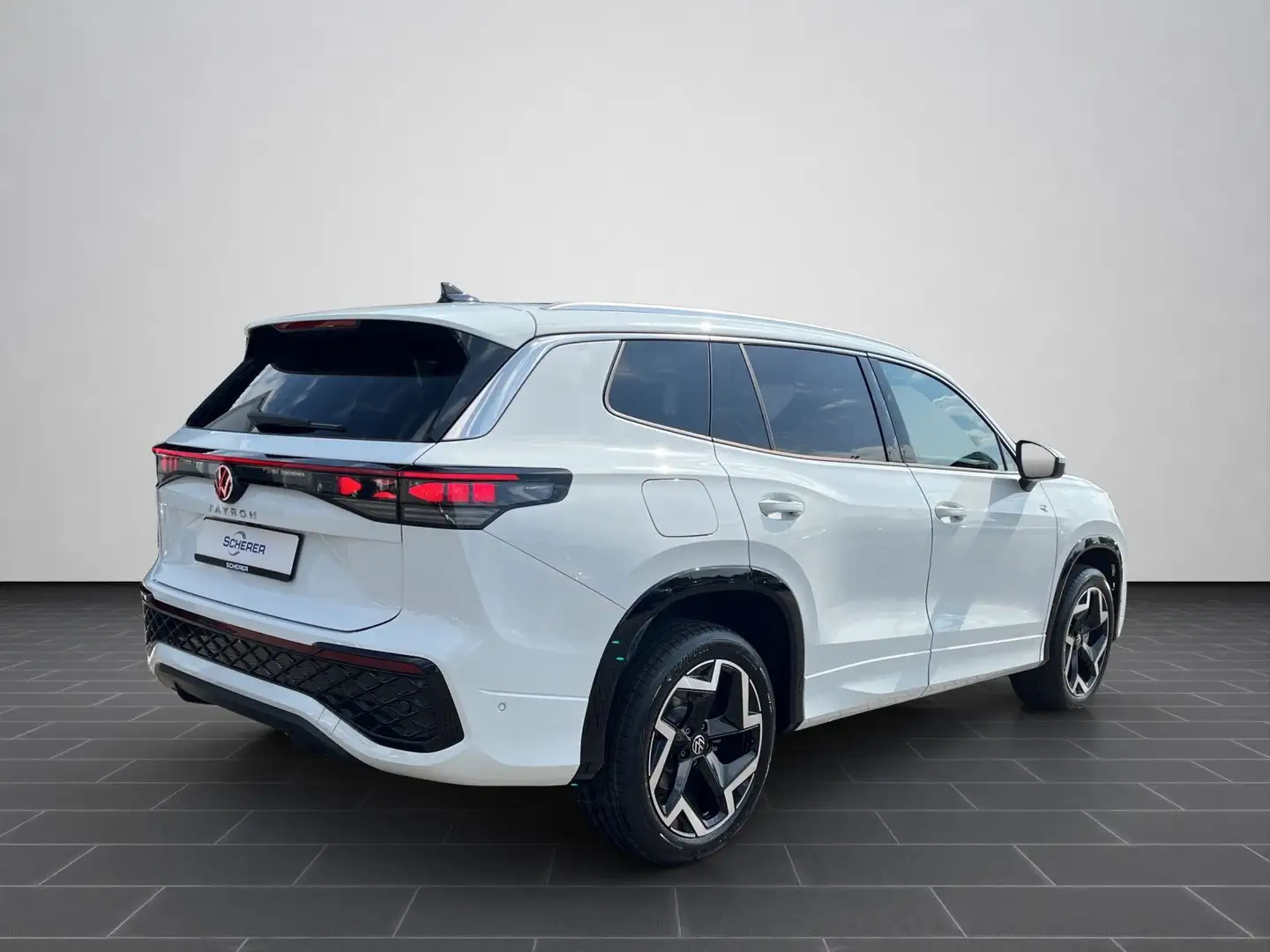 Volkswagen Tayron R-Line 2,0 l TDI 4MOTION, AHK, DSG, NAVI Weiß - 2