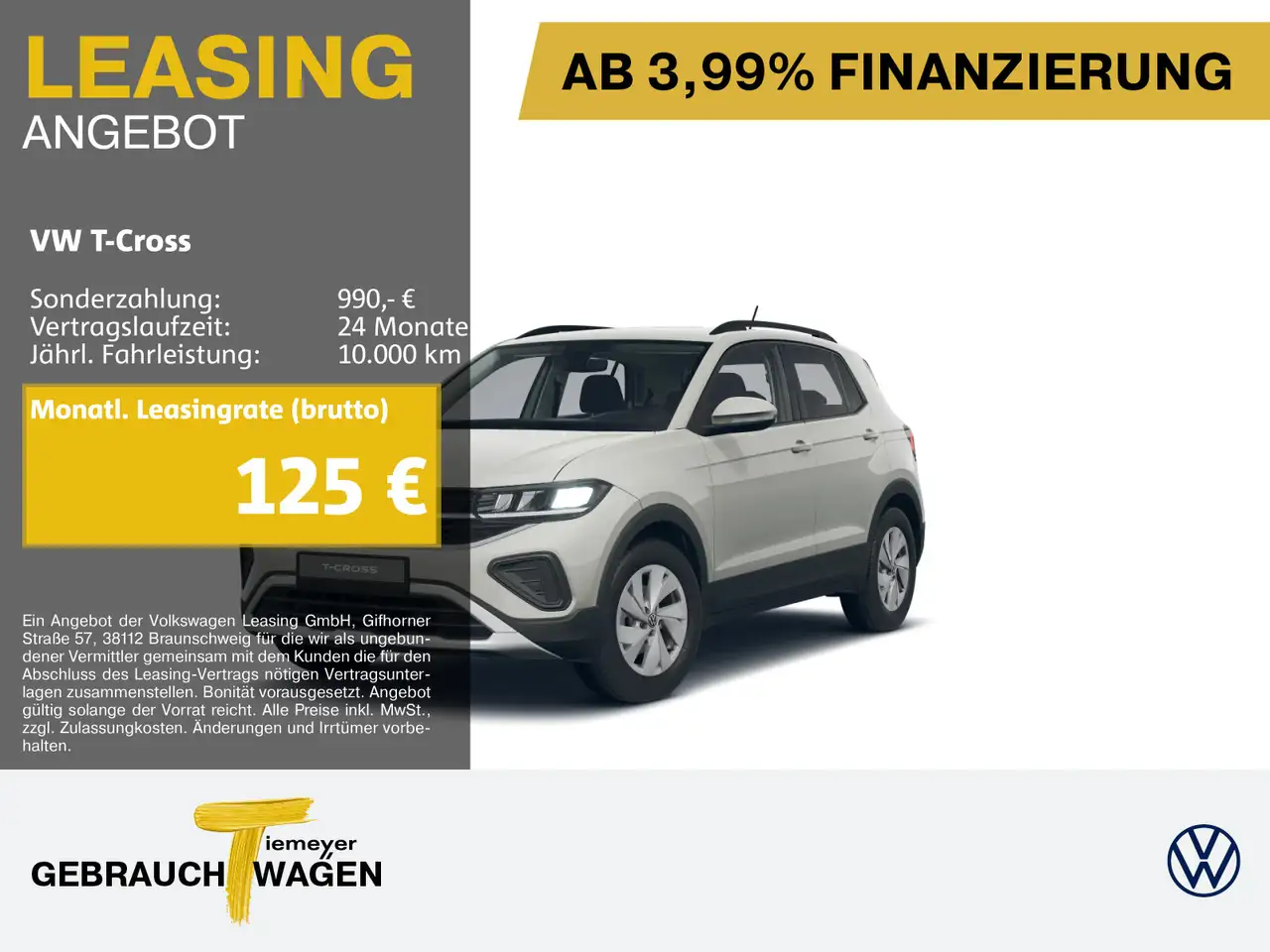 Volkswagen T-Cross 1.0 TSI LIFE NAVI KAMERA SITZHZG LED