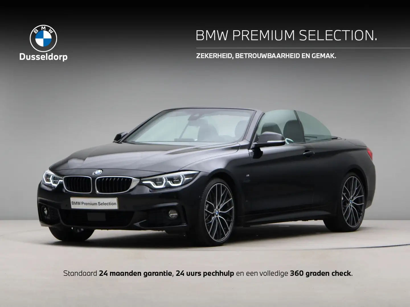BMW 440 4 Serie Cabrio 440i High Executive - M Sport Nero - 1