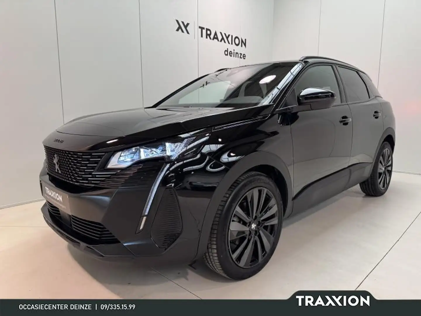 Peugeot 3008 1.2 EAT8 GT **BLACK PACK** LED|GPS|PDC|CAM|CARPLAY Zwart - 1
