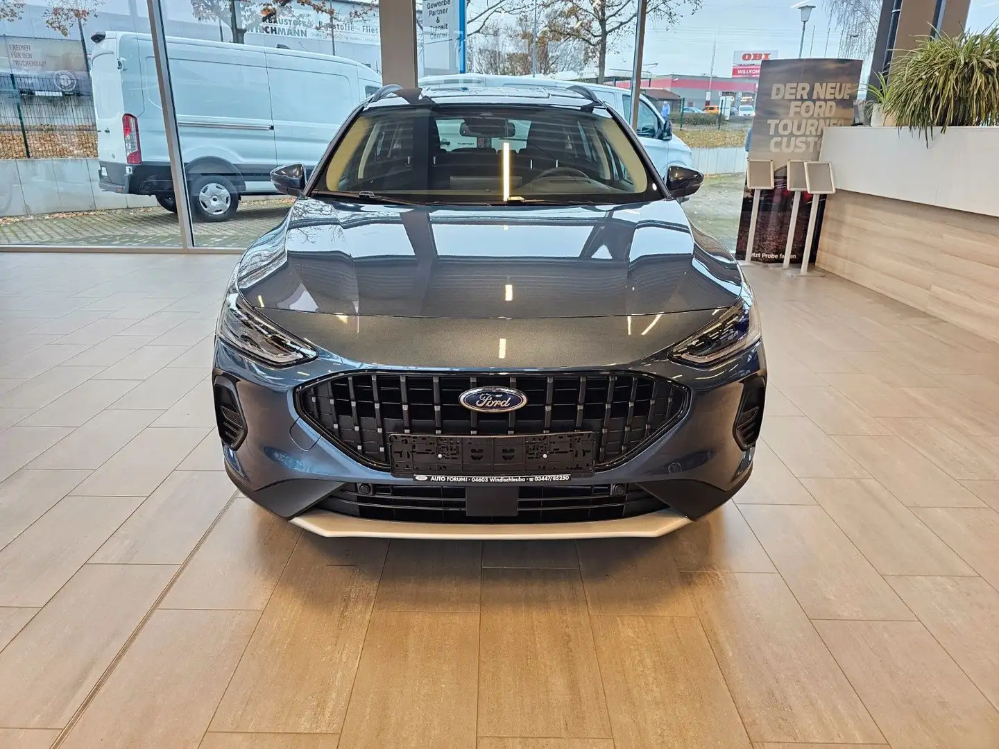 Ford Focus Turnier Active X Panoramadach Blau - 1