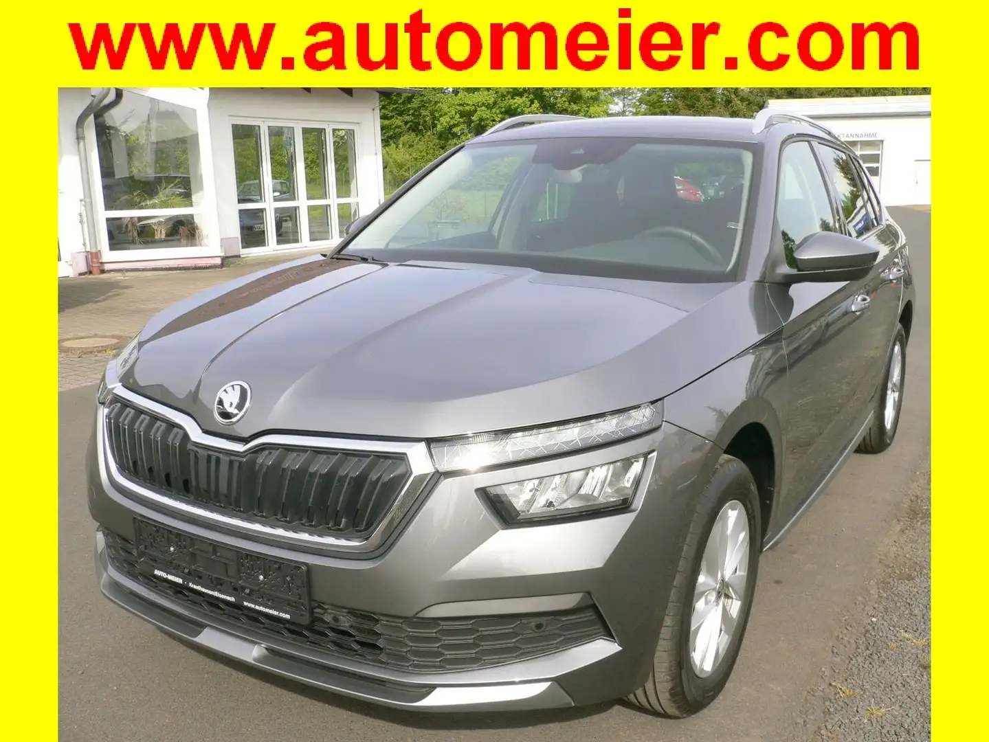 Skoda Kamiq 1.0 TSI Style LED SHZ RFK Grijs - 1