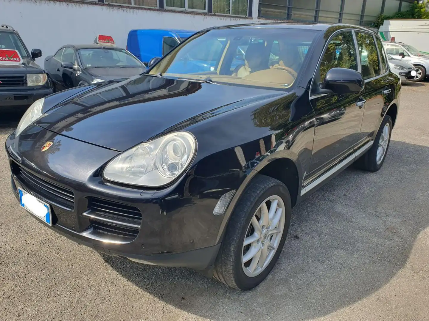 Porsche Cayenne 3.2 V6 cat Zwart - 1