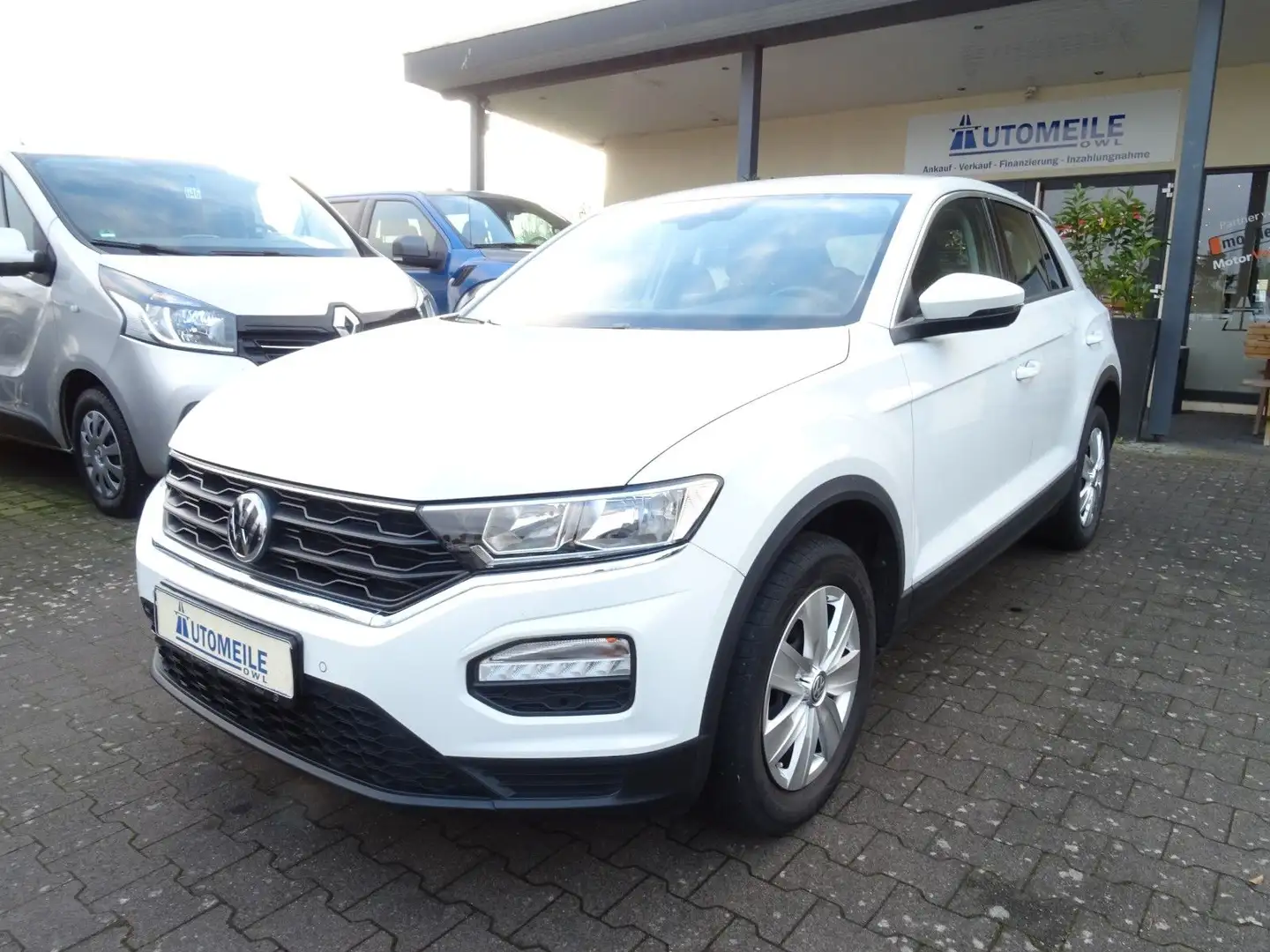 Volkswagen T-Roc LED PDC SHZ NAVI ISOFIX BLUETOOTH Blanc - 1