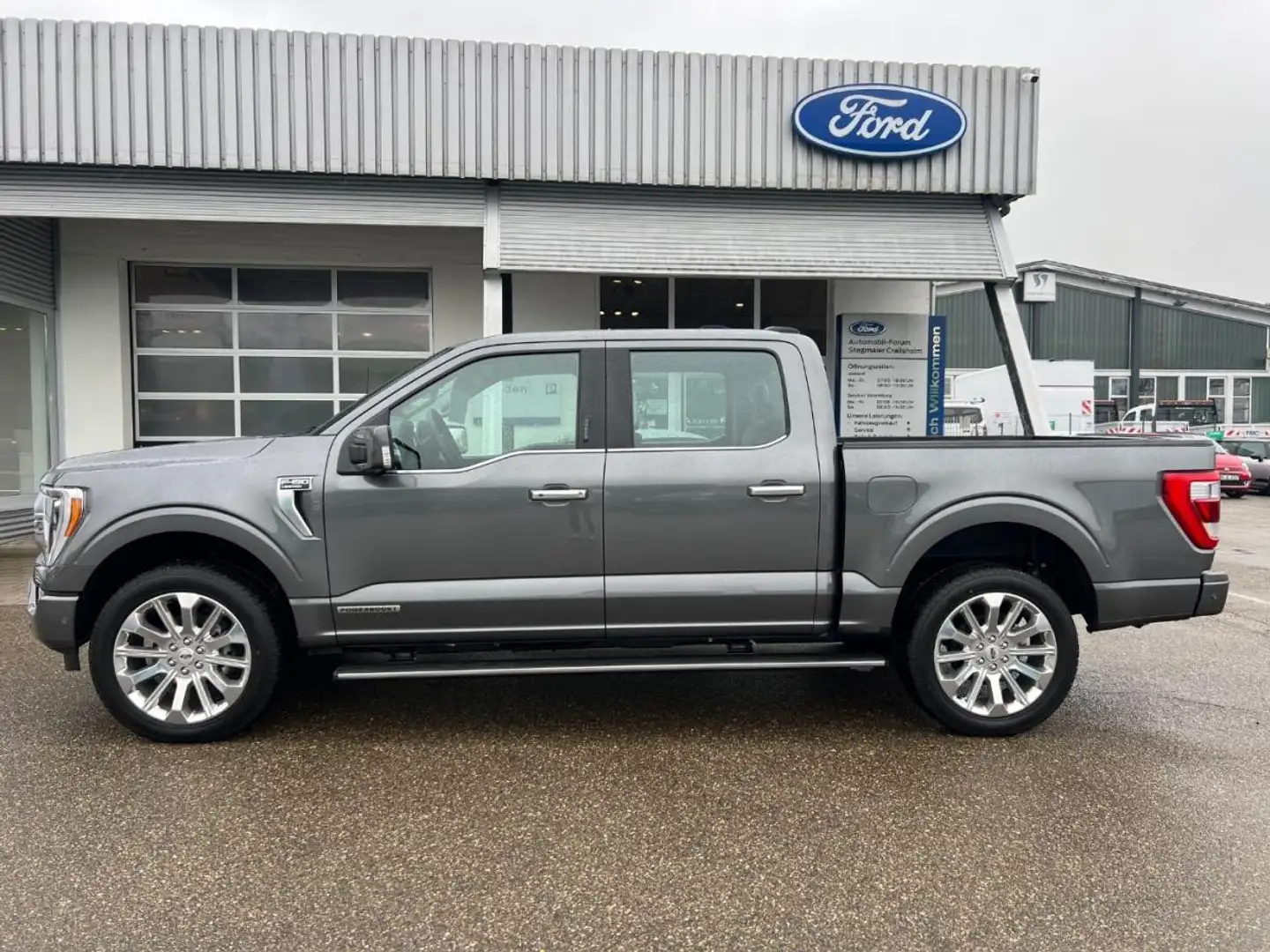 Ford F 150 Limited Launch 3.5L V6 FHEV ⚡SOFORT VERFÜGBAR💪 Grau - 2
