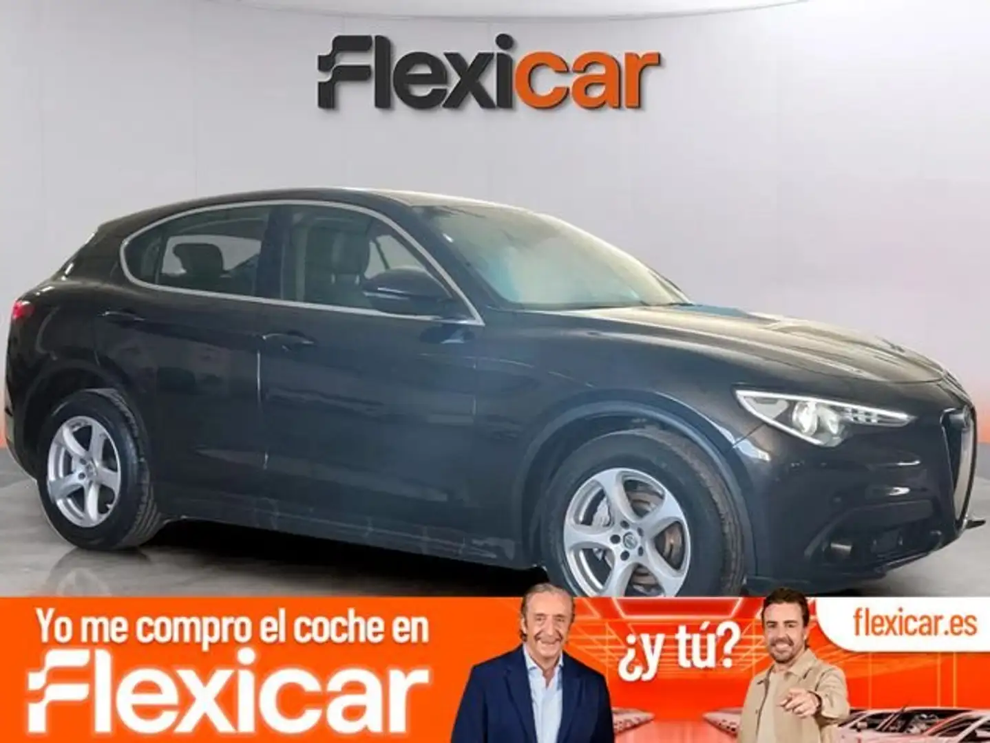 Alfa Romeo Stelvio 2.2 Diésel 132kW (180CV) AWD Negro - 1