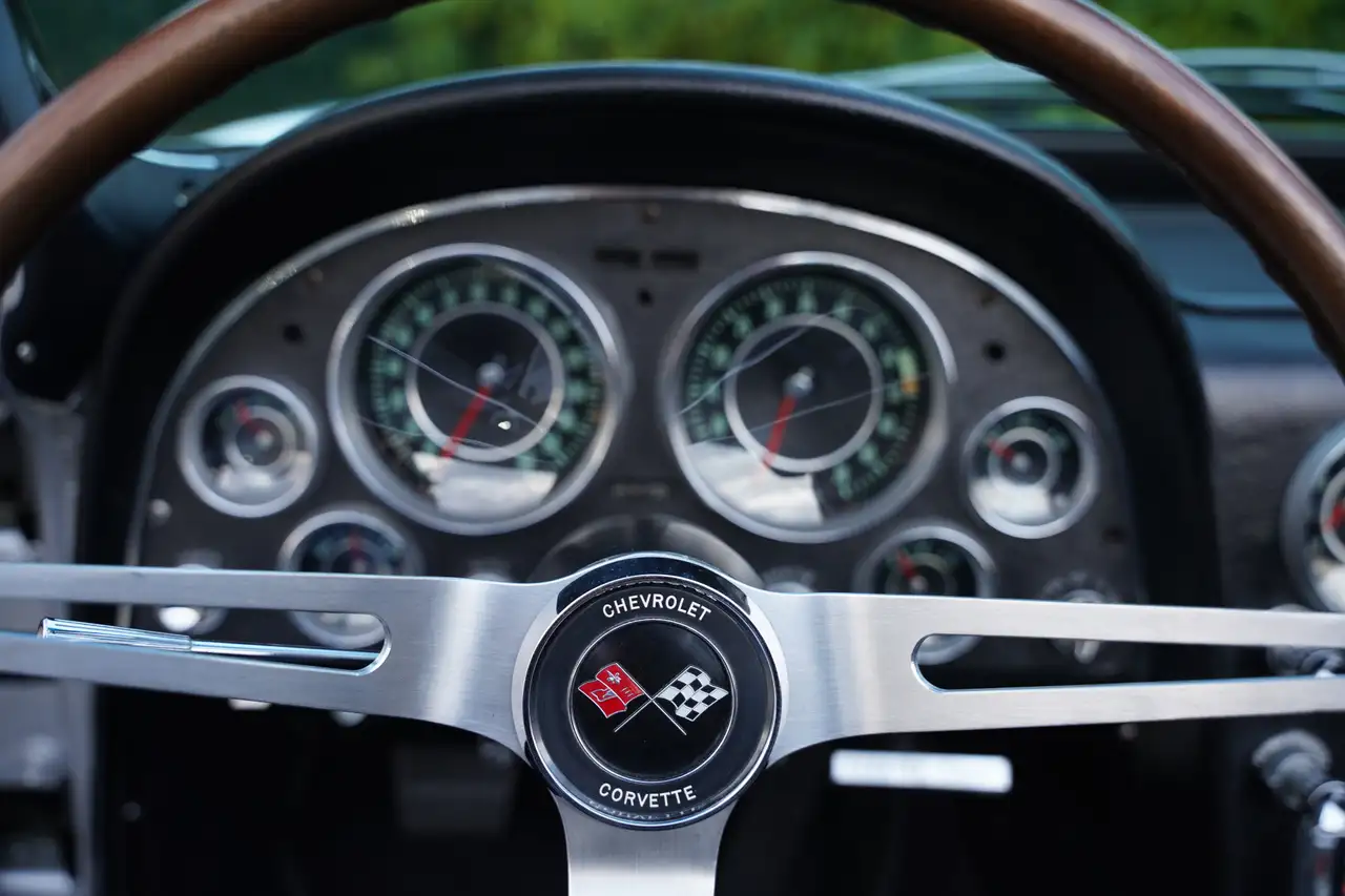 Chevrolet Corvette C2 Sting Ray Convertible "Black plate Corvette" Co, foto 9