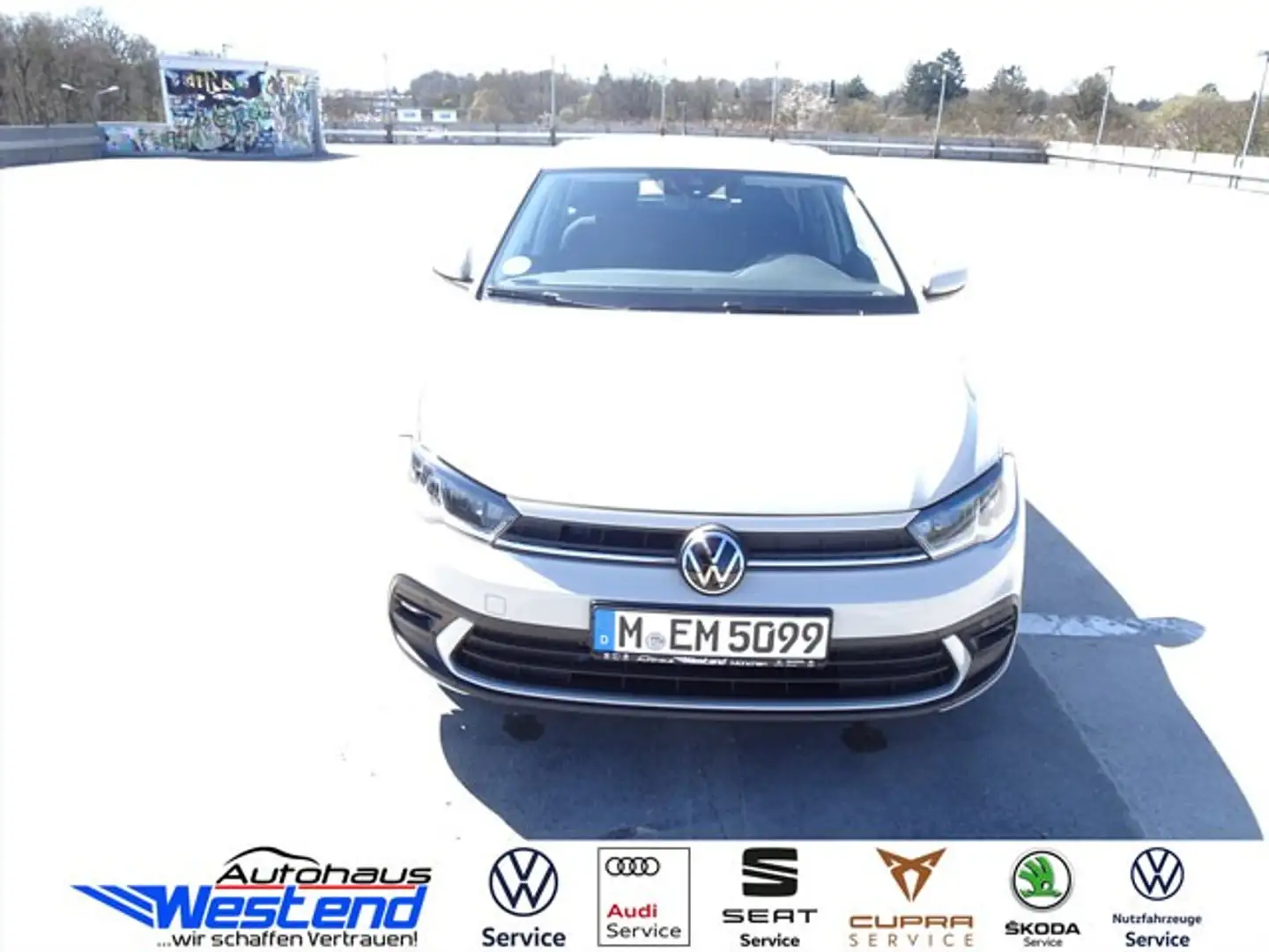 Volkswagen Polo Life 1.0l TSI 70kW DSG LED PDC Klima Grau - 1