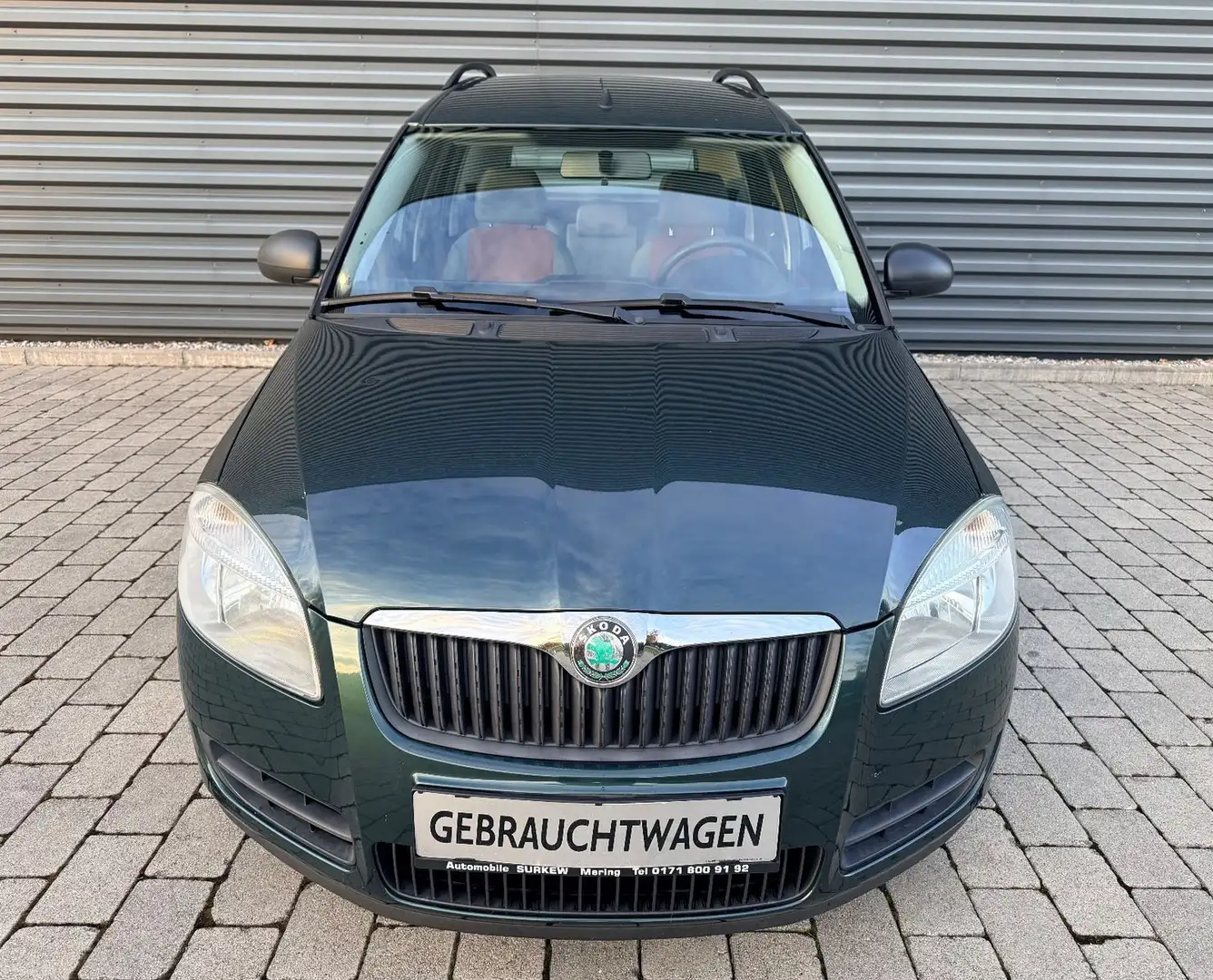 Skoda Roomster 1.2 Ltr.- 12V Basis/Klima/Euro4/TÜV:neu Grün - 2