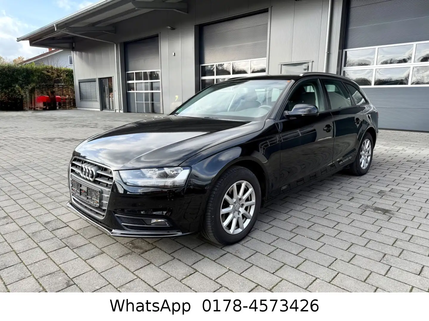 Audi A4 2.0 TDI DPF clean diesel quattro Schwarz - 1