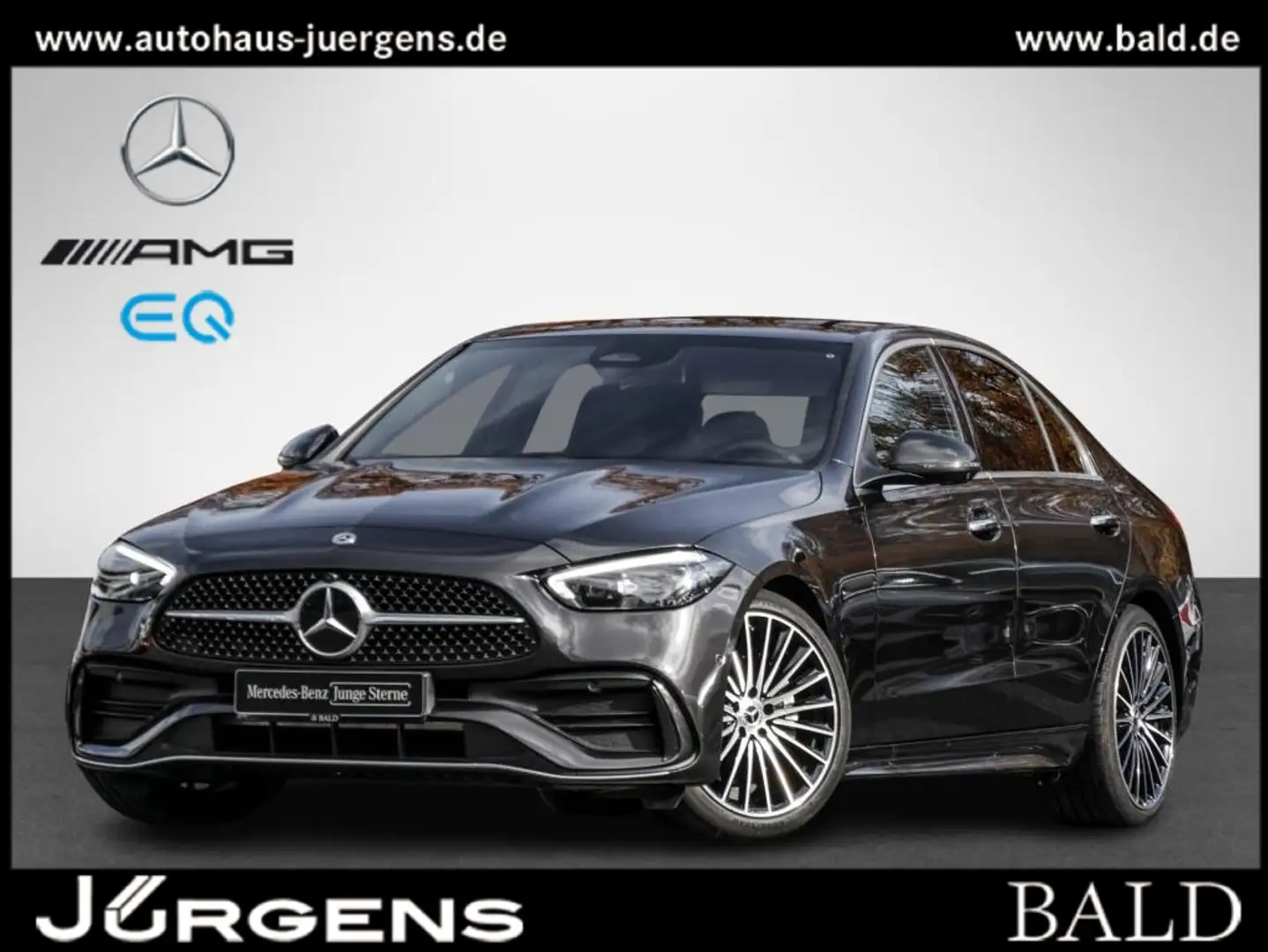 Mercedes-Benz C 300 d AMG-Sport/Pano/360/Digital/Memo/Totw/HUD Grau - 1