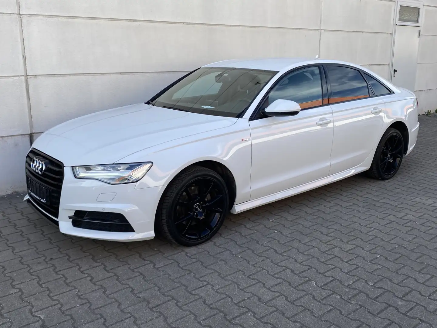 Audi A6 2.0 TDI DSG S-Tronic  S-Line GEWERBE / EXPORT Blanco - 2