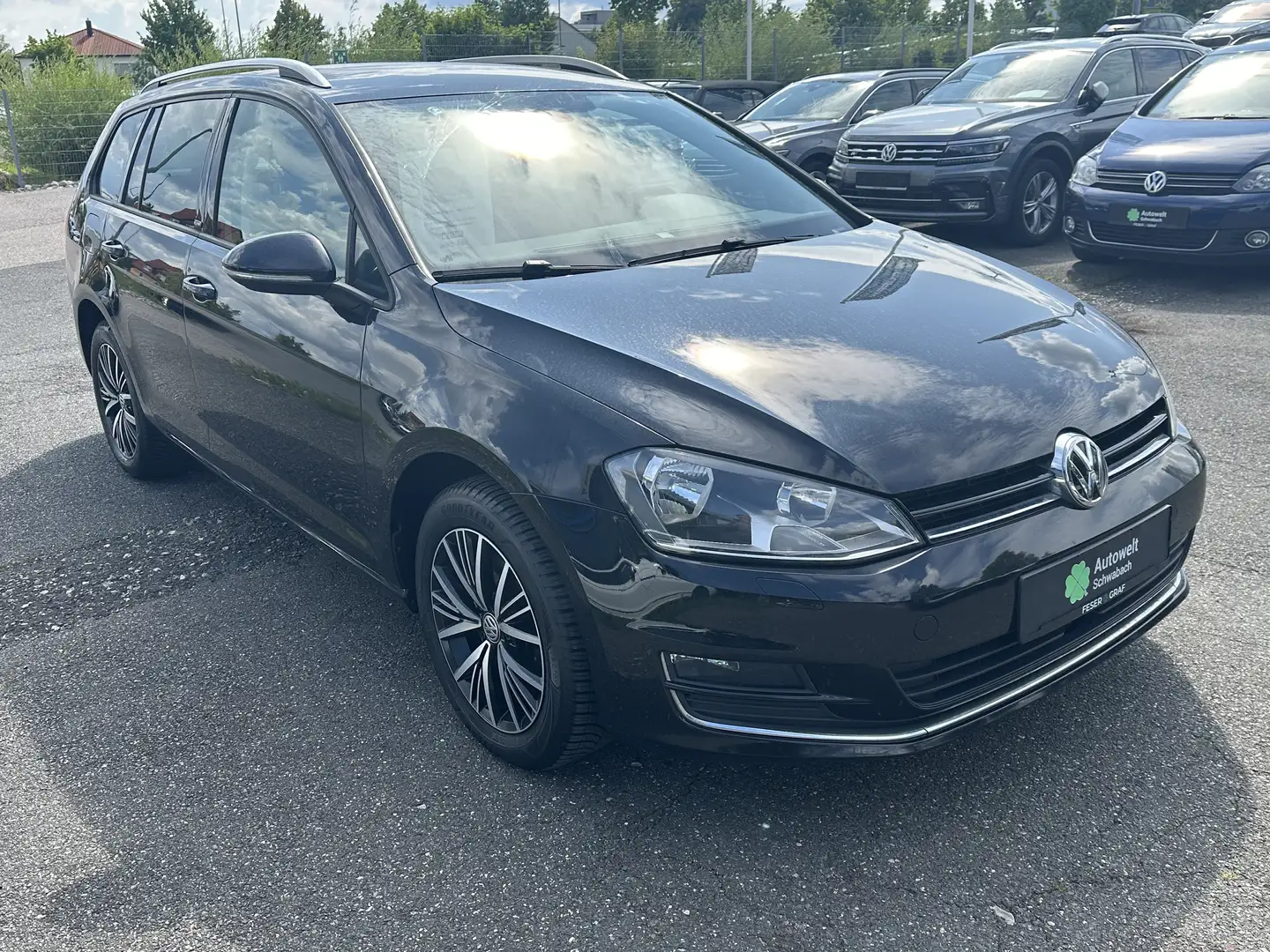 Volkswagen Golf Variant Comfortline 1.4 TSI DSG ACC NAVI APP Schwarz - 2