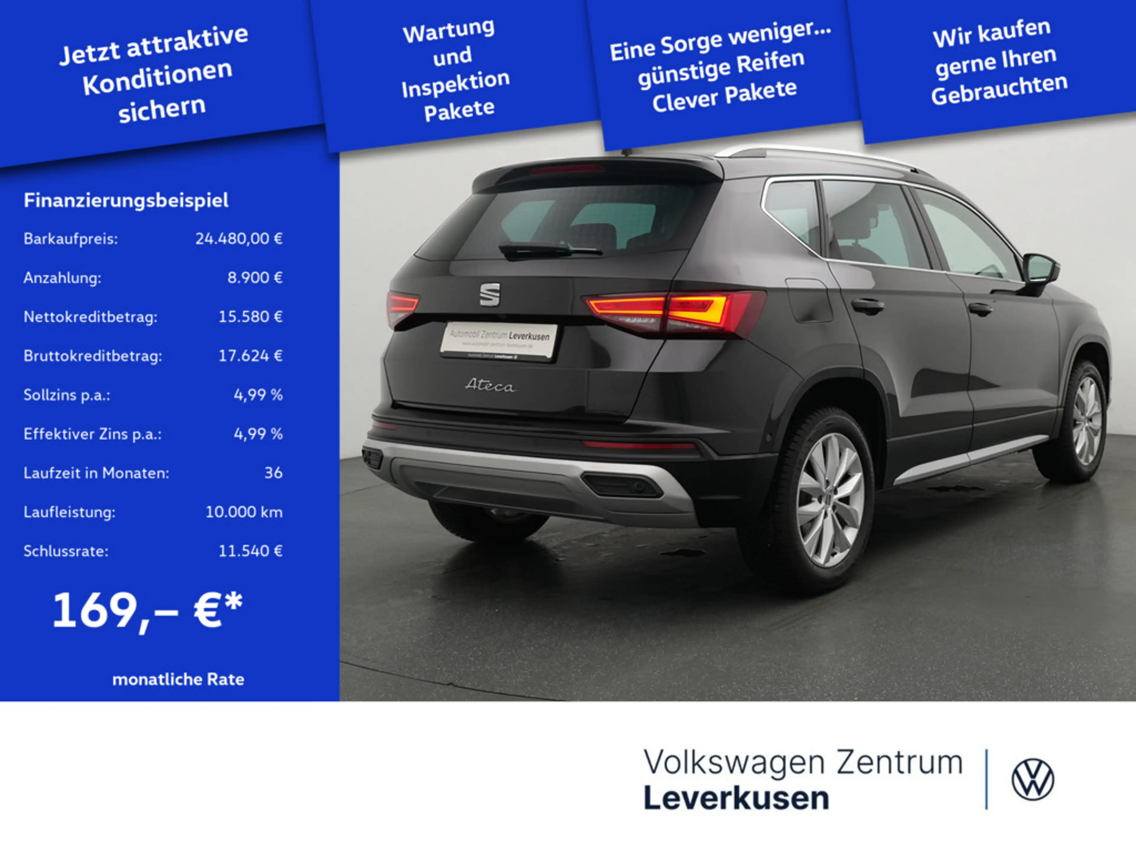SEAT Ateca Xperience ACC NAVI LEDER KAM PDC LED — photo 2