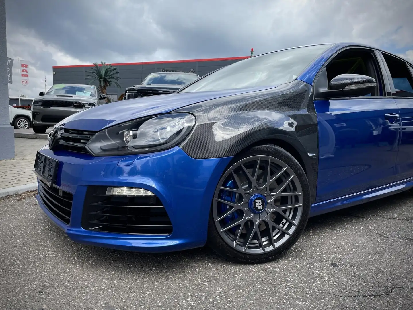 Volkswagen Golf 6R 2.0 alles neu + Porsche Sitze, Capristo Blu/Azzurro - 2