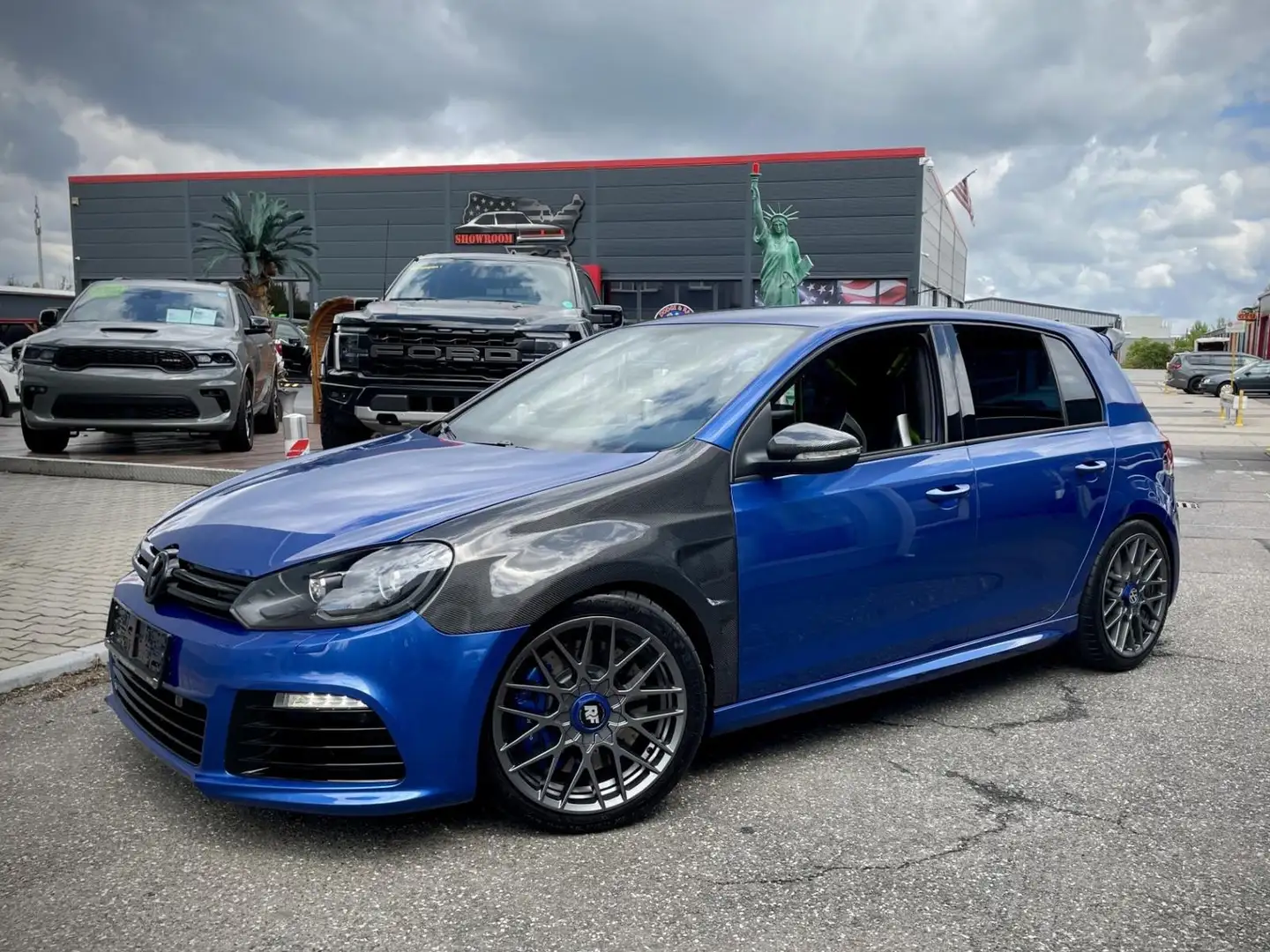 Volkswagen Golf 6R 2.0 alles neu + Porsche Sitze, Capristo Blu/Azzurro - 1