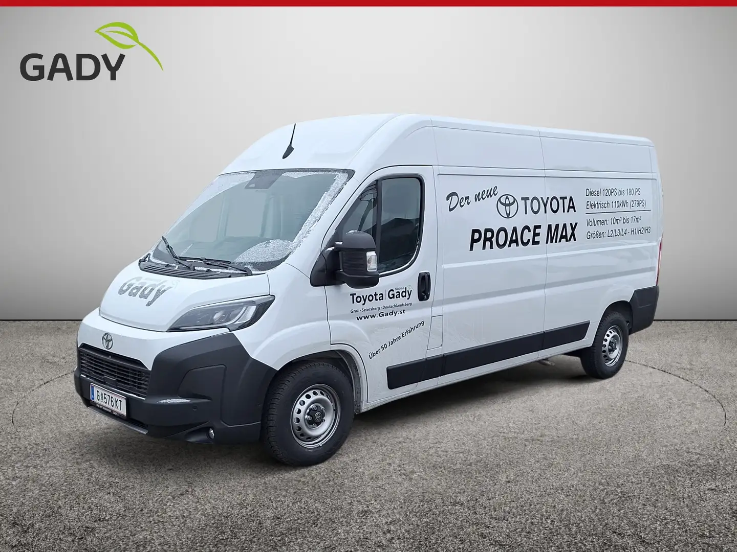 Toyota Proace Max 140PS Diesel Schalter Prowork L3 H2 35H Weiß - 1
