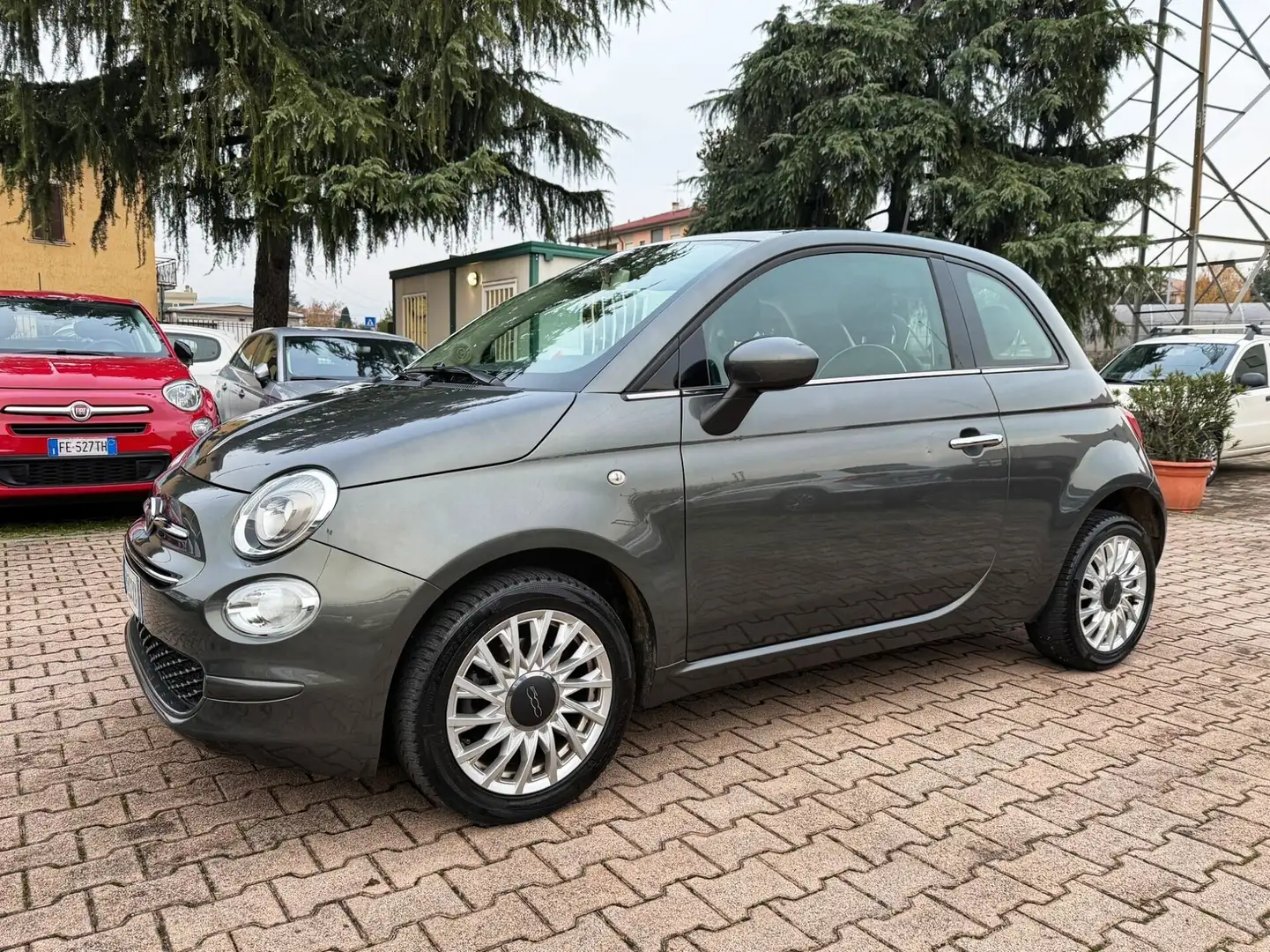 Fiat 500 500 1.2 Lounge OK NEOPATENTATI Grijs - 1
