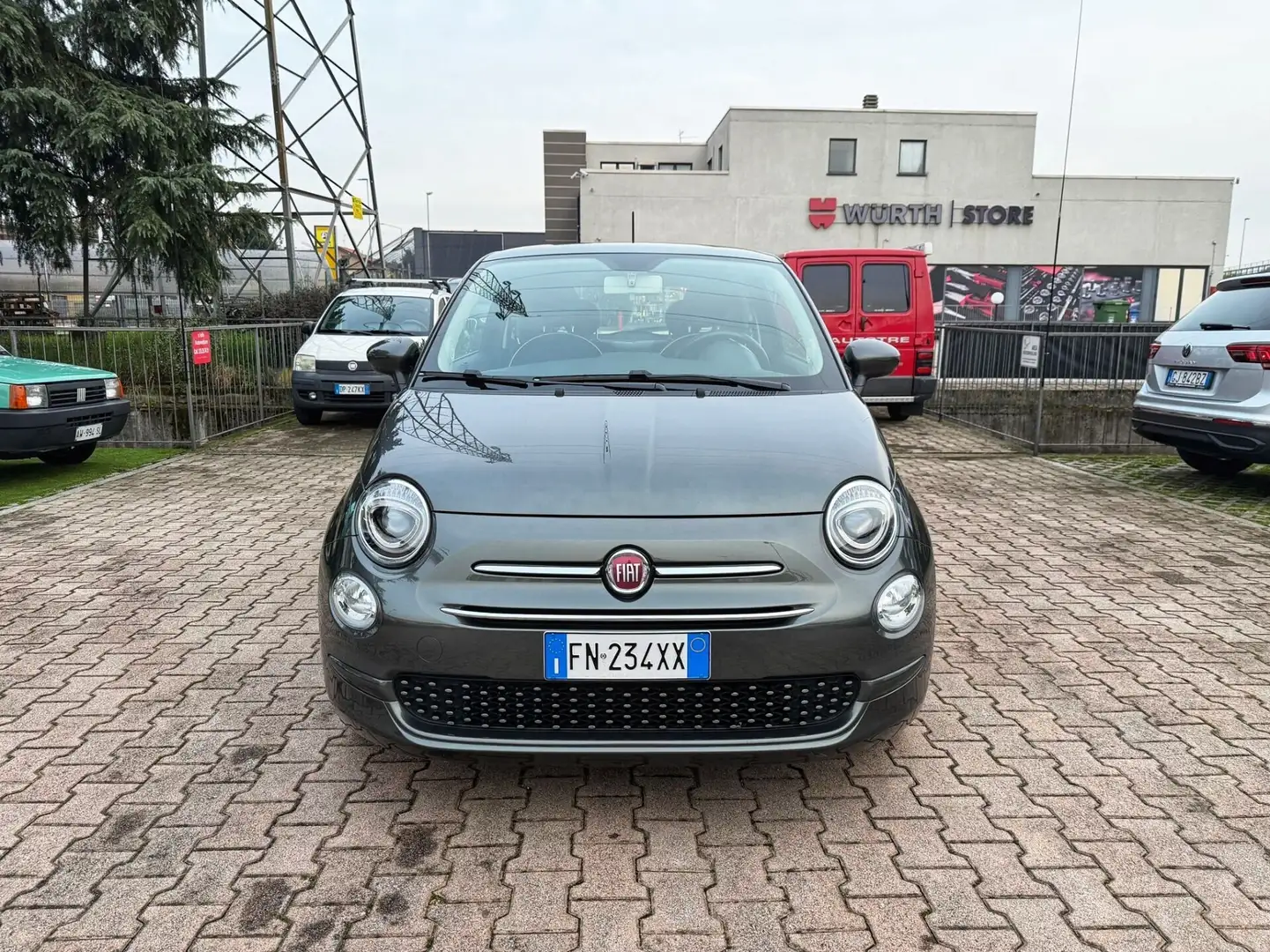 Fiat 500 500 1.2 Lounge OK NEOPATENTATI Grijs - 2