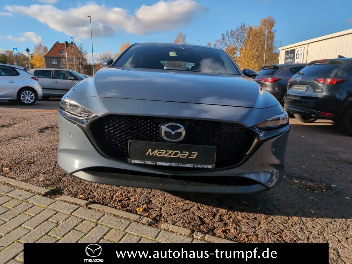 Mazda 3 2.0L e-SKYACTIV X 186ps 6AT Exclusive-Line Grijs - 2