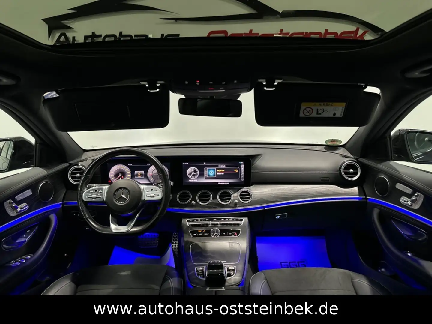 Mercedes-Benz E 200 d AMG-LINE/PANO/MEMORY/360°KAMERA/SHZ/LED/ Blau - 2
