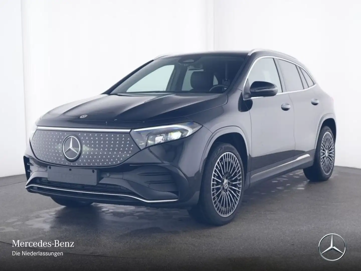 Mercedes-Benz EQA 300 4M AMG+20"+PLUS-PAKET+AHK+KAMERA+KEYLESS Schwarz - 2