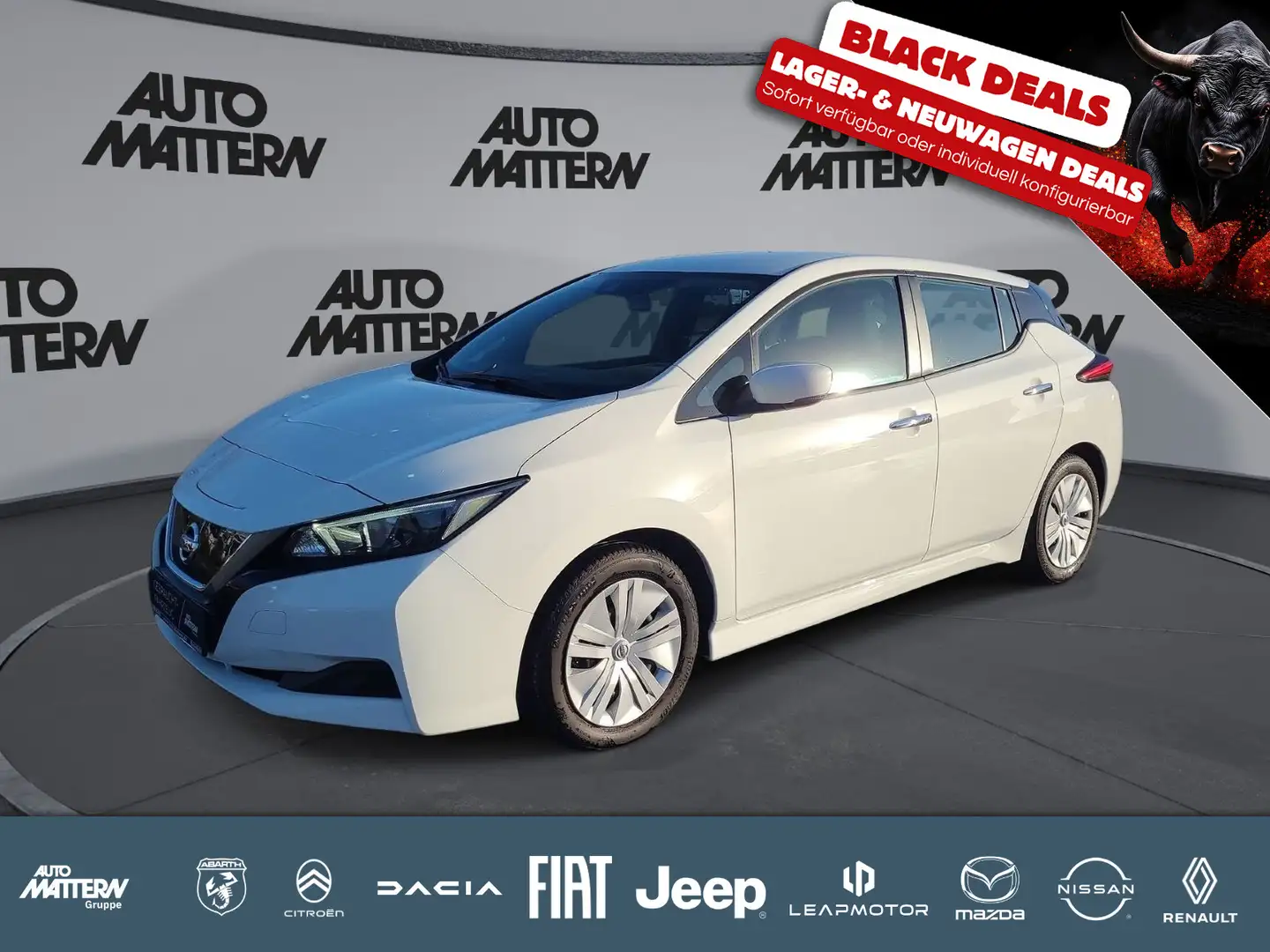 Nissan Leaf ACC|NAVI|CarPlay|Kamera|SHZ|Klimaaut.|LED|1 Weiß - 1