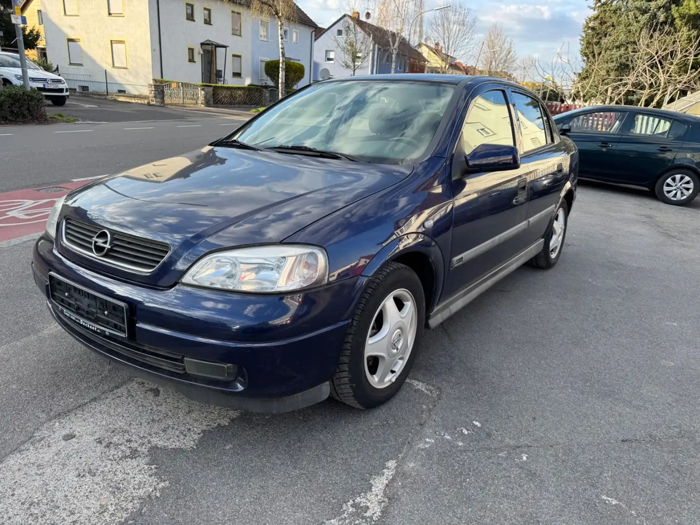 Opel Astra G Lim. Elegance/Klima/NSW/96000Km/Tempomat Modrá - 2