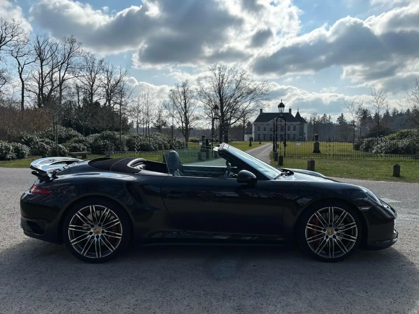 Porsche 911 Turbo Cabriolet*Approved 12/27*1A*wie NEU* Schwarz - 1