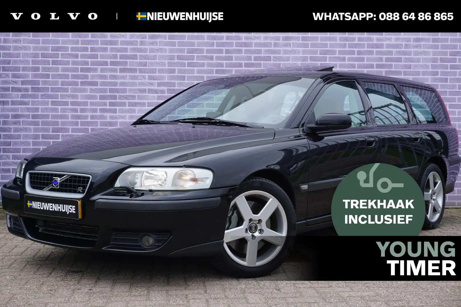 Volvo V70 2.5 R AWD 300pk | 7 persoons | Youngtimer | Sport Siyah - 1