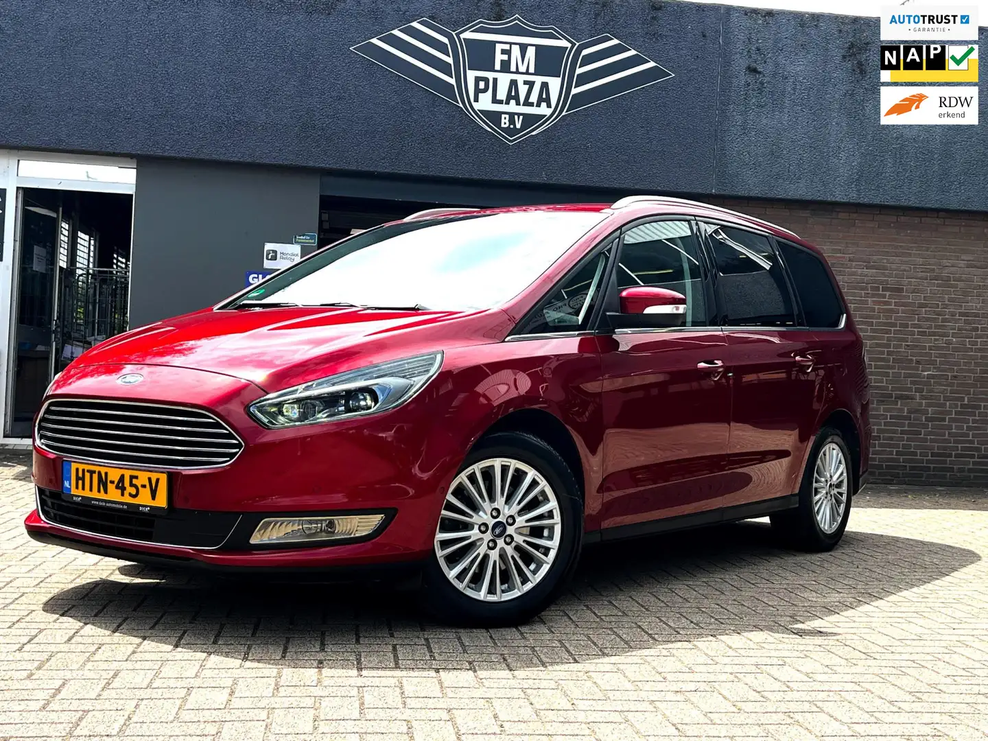 Ford Galaxy 2.0 TDCi Titanium Rood - 1
