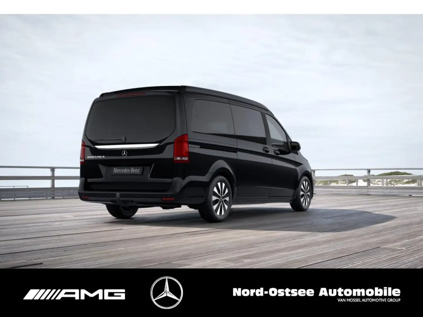 Mercedes-Benz Marco Polo V 250  EDITION ALLRAD AHK STHZG 360° Nero - 2