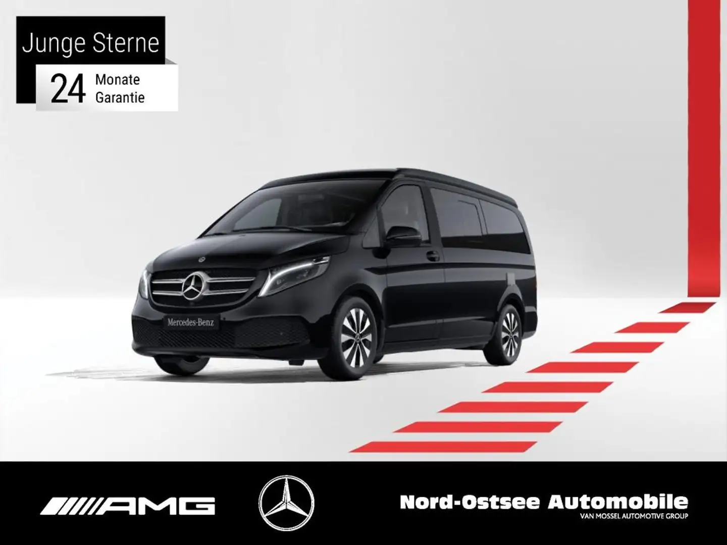 Mercedes-Benz Marco Polo V 250  EDITION ALLRAD AHK STHZG 360° Nero - 1