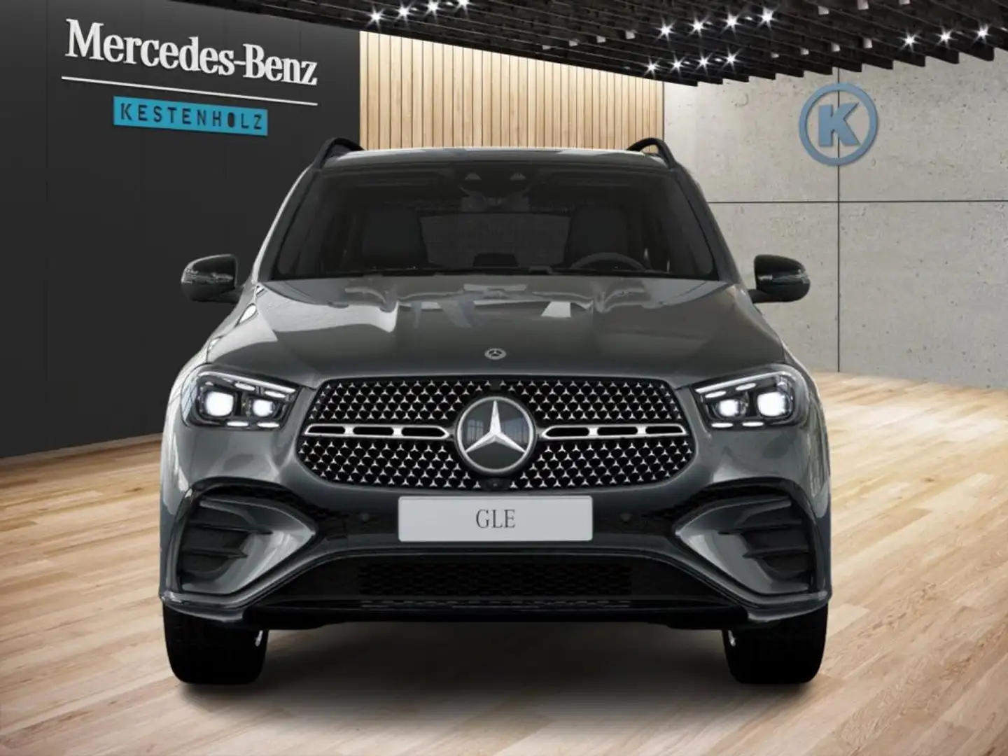 Mercedes-Benz GLE 350 de 4M *AMG*NIGHT*MBUX*AHK*PANO*360°KAM* Grau - 2