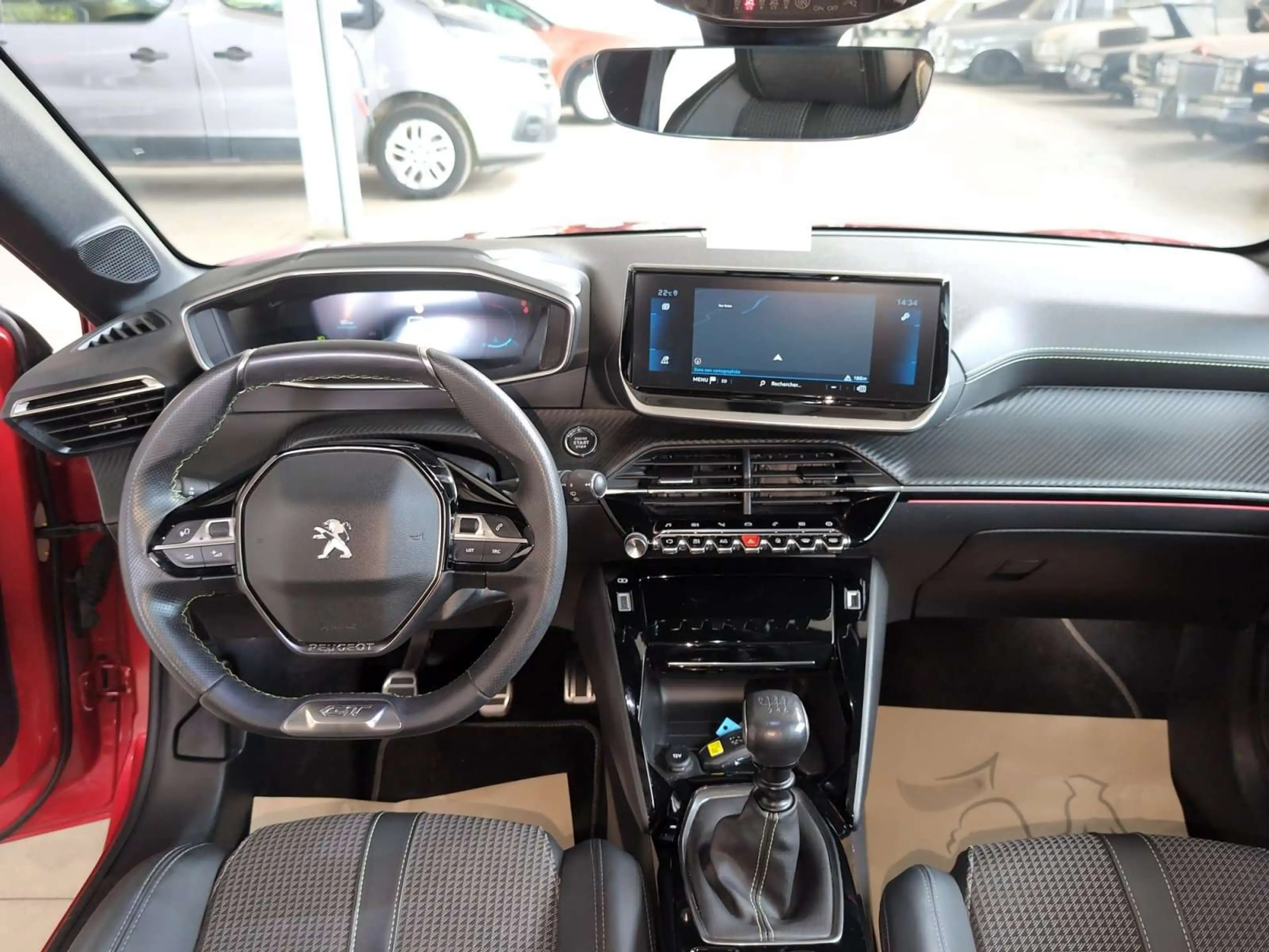 Peugeot 208 1.2 101cv Rouge 05/22 Airco CarPlay Bluetooth — photo 8