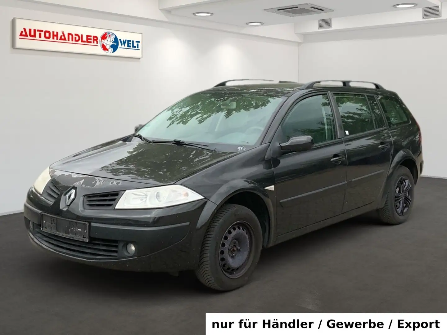 Renault Megane Kombi 1.6 16V Klimaanlage AHK Schwarz - 1