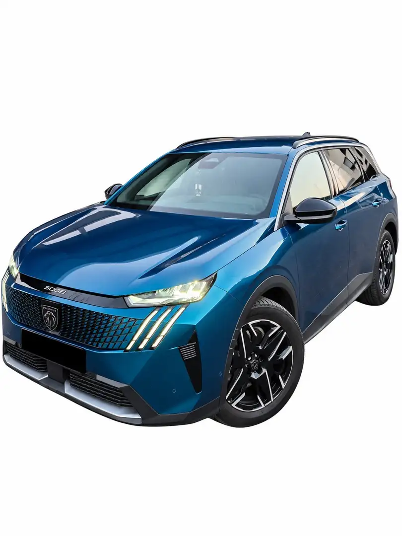 Peugeot 5008 mHEV 136 e-DCS6 Allure Aut. 8 Jahre Garantie Blau - 1
