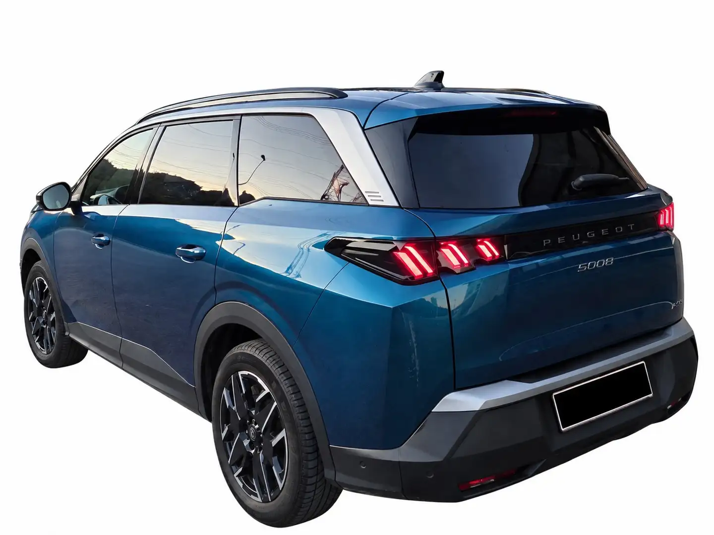 Peugeot 5008 mHEV 136 e-DCS6 Allure Aut. 8 Jahre Garantie Blau - 2