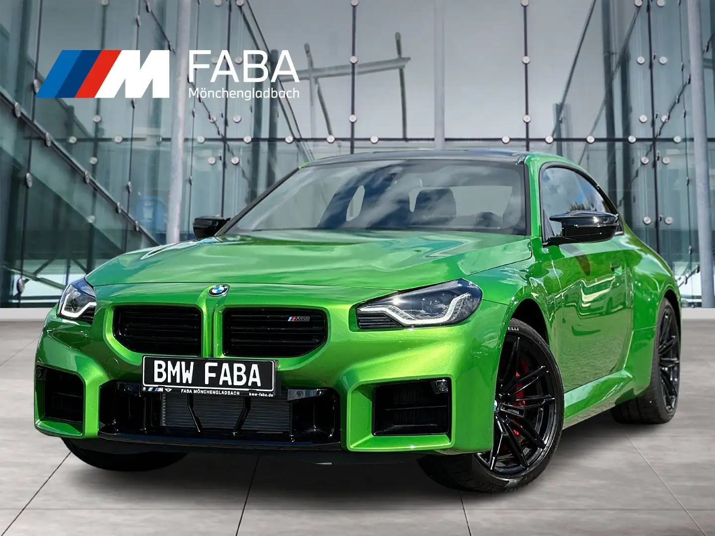BMW M2 Coupé M Drivers P. Head-Up HK HiFi DAB LED Grün - 1