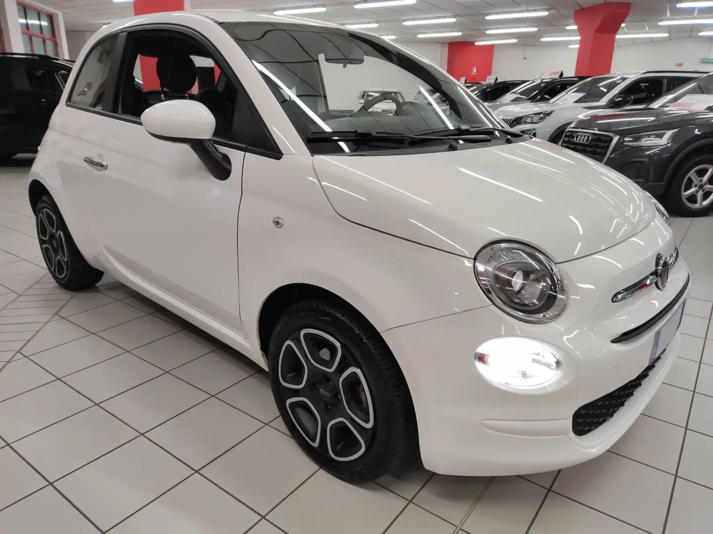 Fiat 500 1.0 70cv Hybrid Club + Car Play "SUPER PROMO" Білий - 2